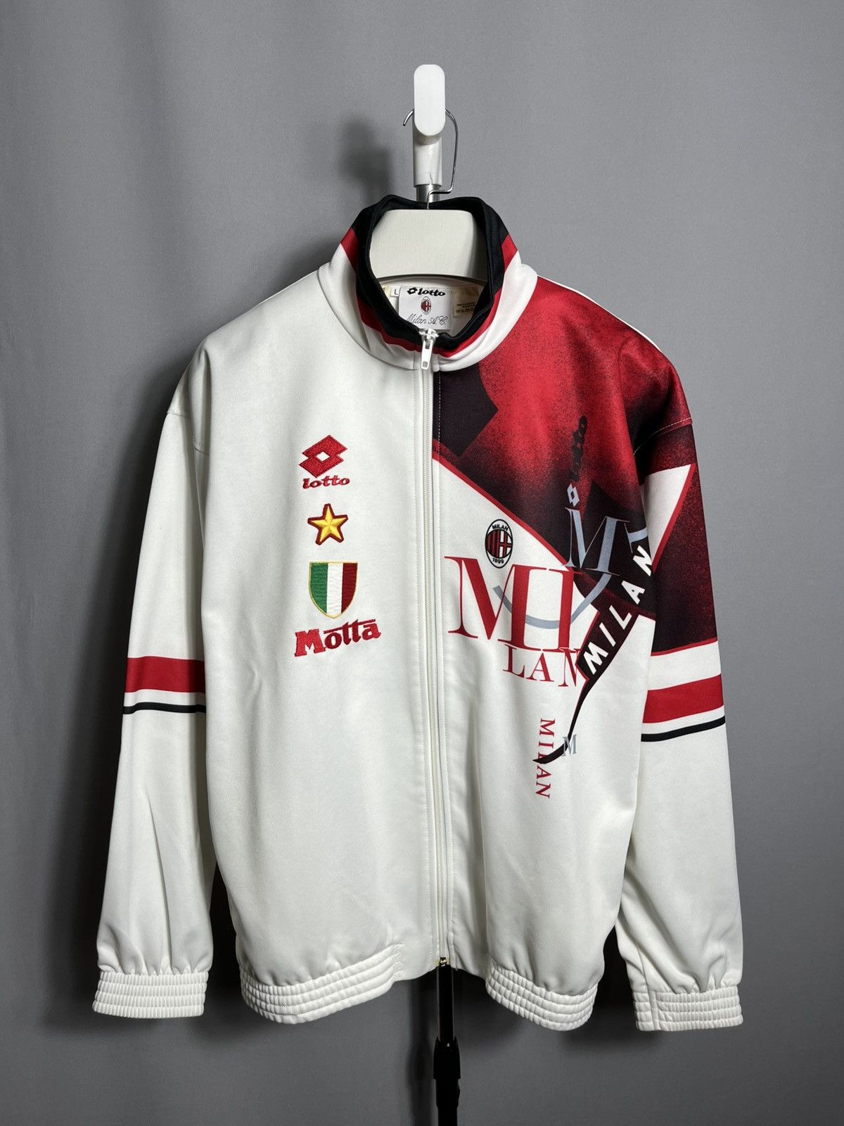 Ac Milan Lotto Jacket | Grailed