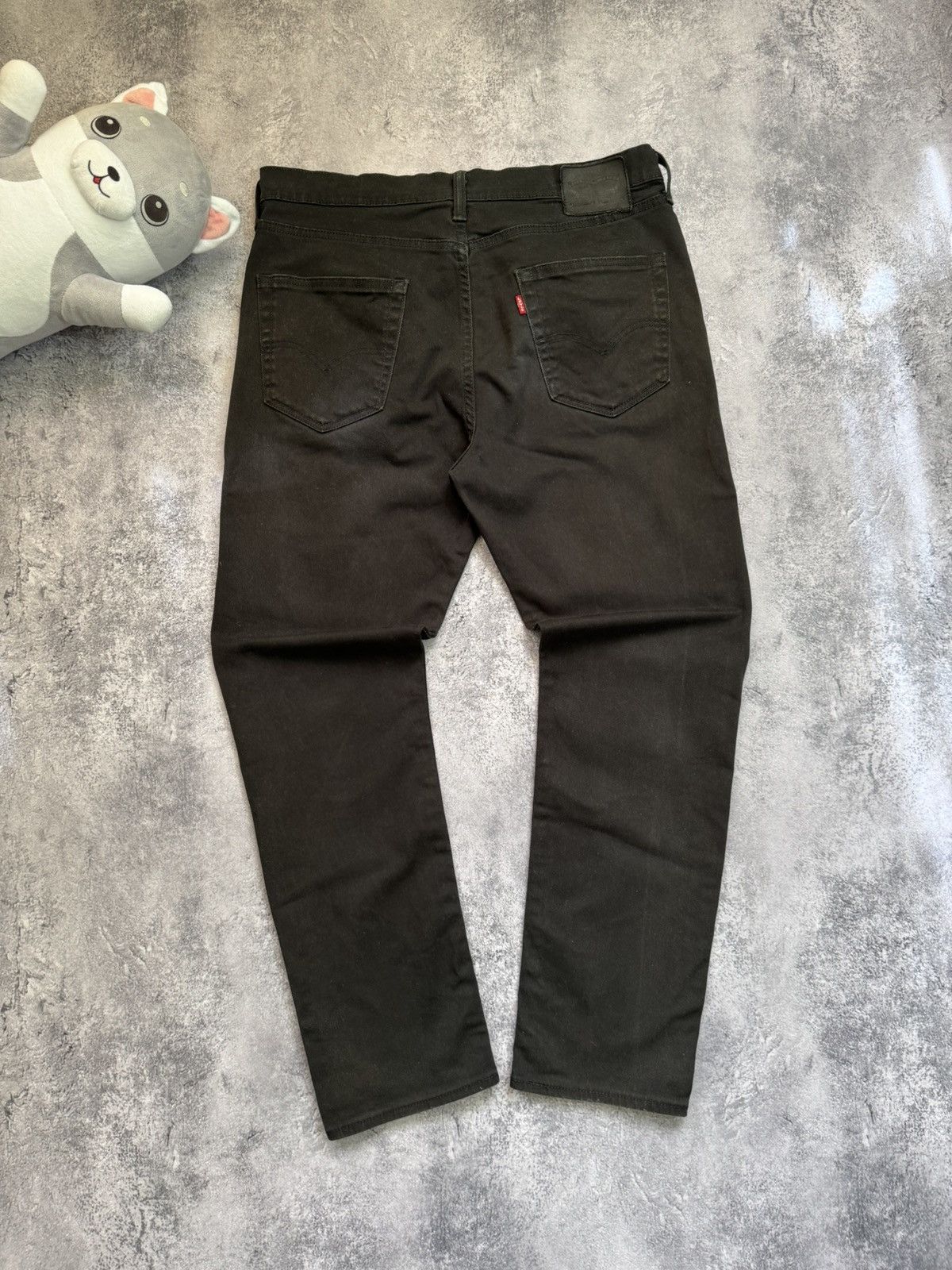 Levi's × Vintage Levi’s 522 Vintage Slim Fit Back Jeans Size 34x30 Size US 34 / EU 50 - 4 Thumbnail