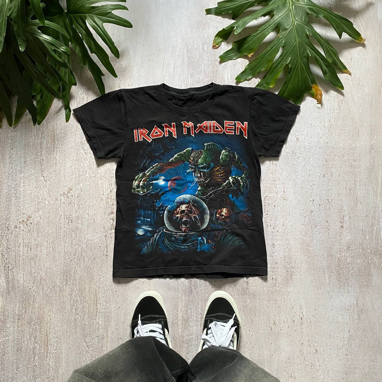 Band Tees VINTAGE Y2K IRON MAIDEN RARE BAND TEE TOUR Size US S / EU 44-46 / 1 - 1 Thumbnail