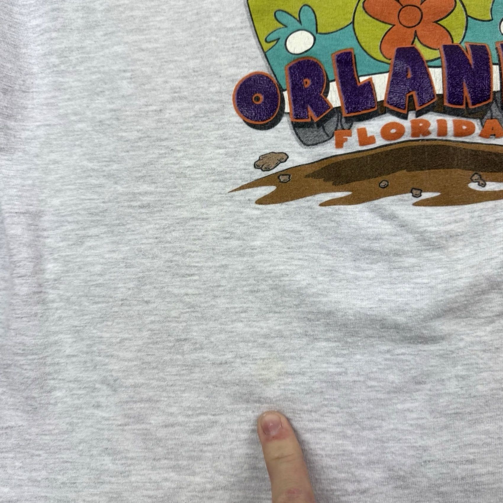 Vintage VINTAGE Hanna Barbera Scooby Doo T Shirt Adult Large Gray Cartoon 90s USA Mens Size US L / EU 52-54 / 3 - 6 Thumbnail