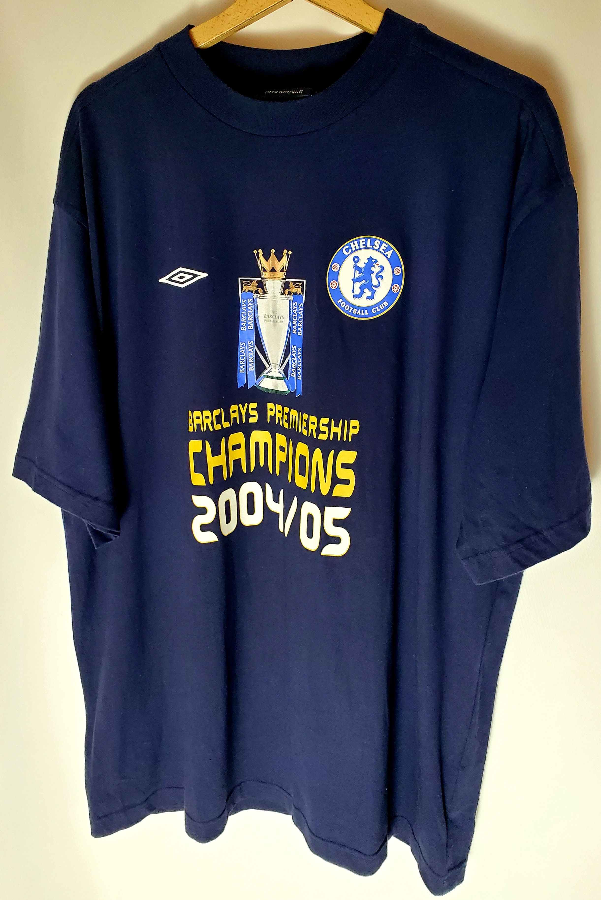 Chelsea Soccer × Umbro × Vintage Vintage Umbro Chelsea Champions Football Shirt Soccer XL Size US XL / EU 56 / 4 - 1 Thumbnail