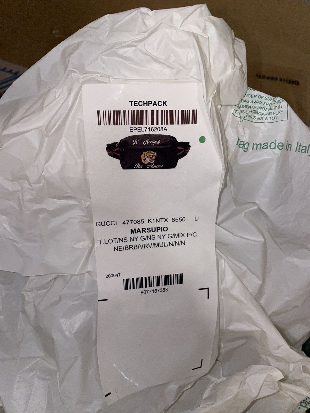 Gucci GUCCI techpack belt bag with embroidery Size ONE SIZE - 8 Thumbnail