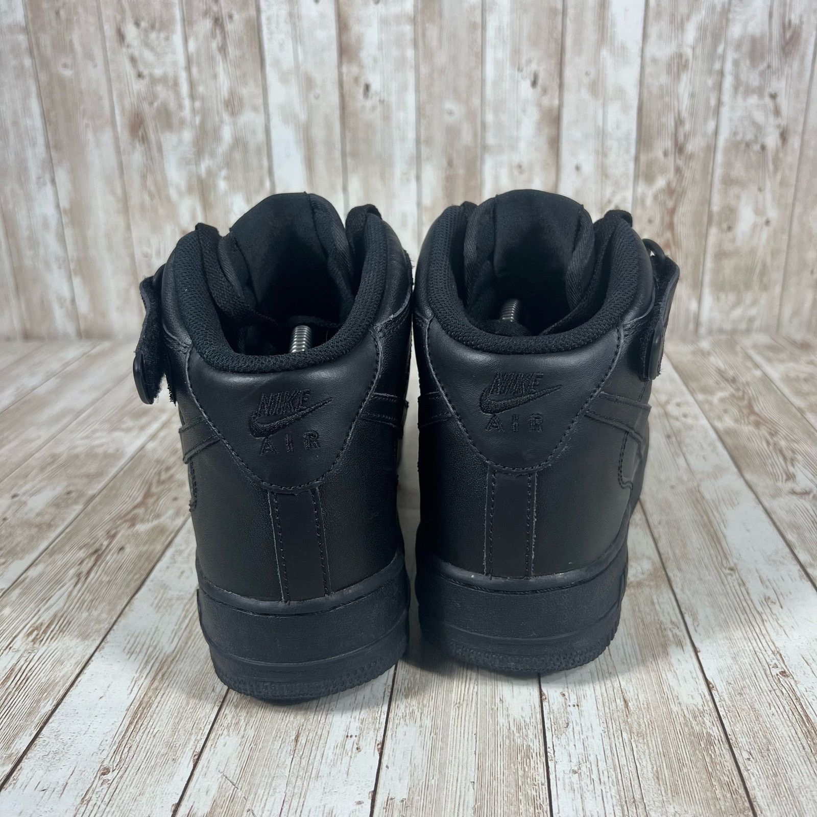 Nike Nike Air Force 1 Men’s Size 11 Triple Black 315123-001 Size US 10.5 / EU 43-44 - 4 Thumbnail