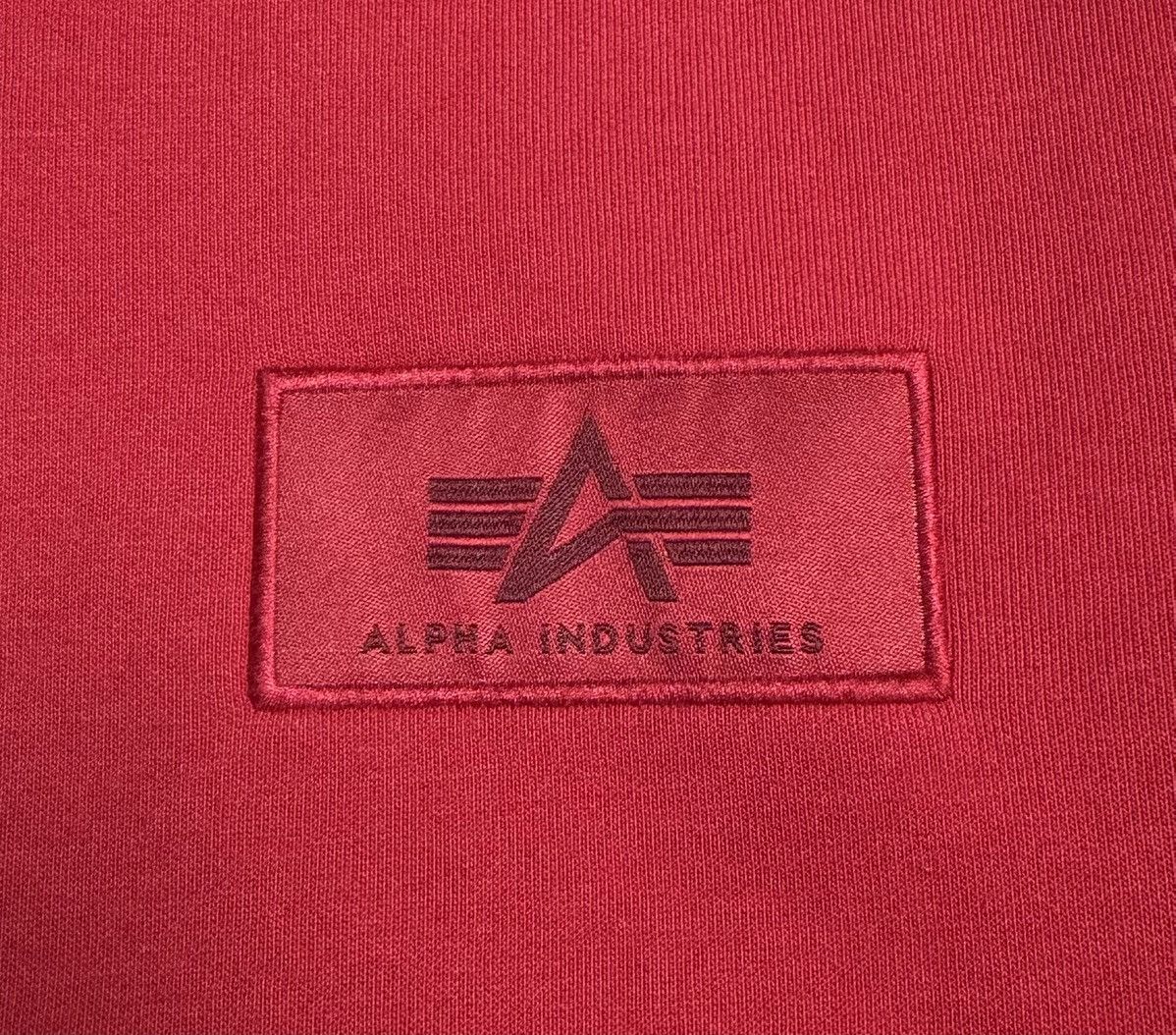 Alpha Industries Alpha Industries Big Logo Cotton Hoodie Red size L Size US L / EU 52-54 / 3 - 7 Thumbnail
