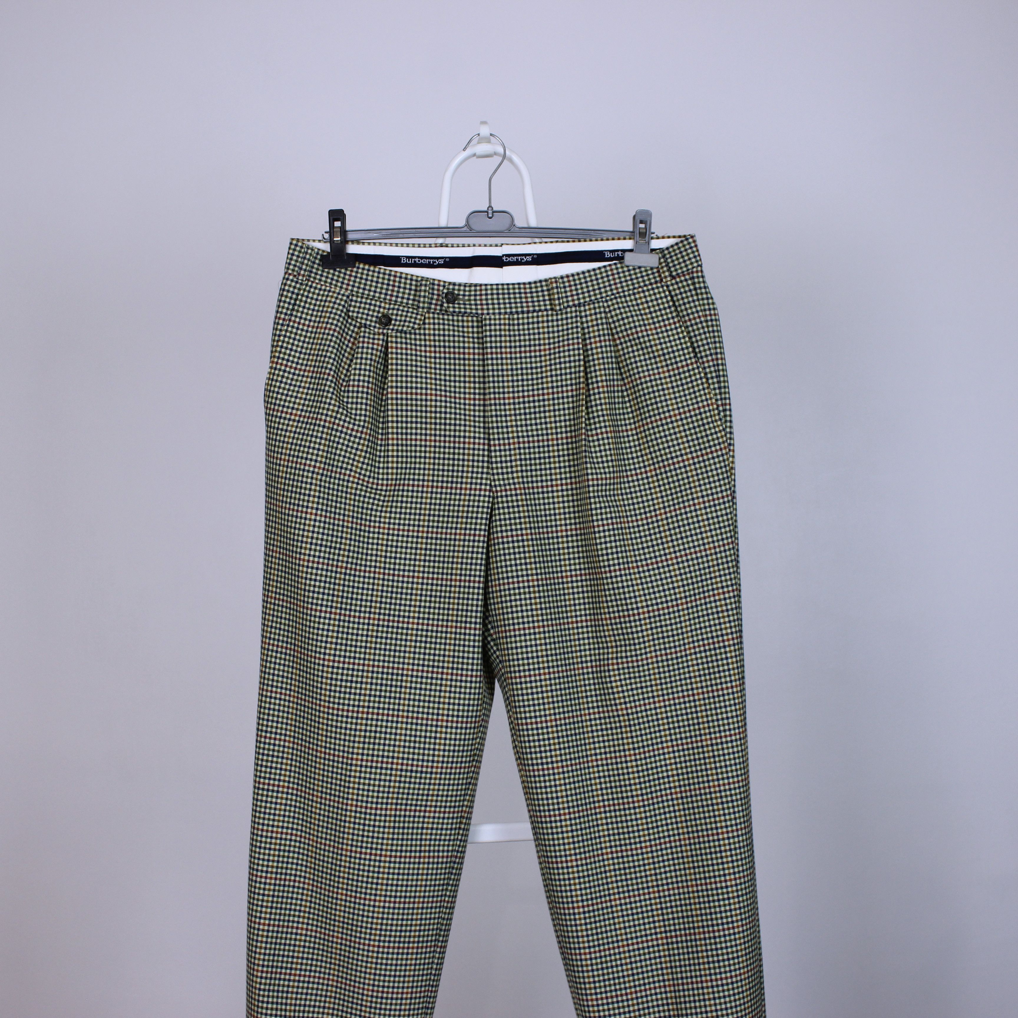 Burberry Burberrys vintage wool pants Size US 36 / EU 52 - 12 Thumbnail