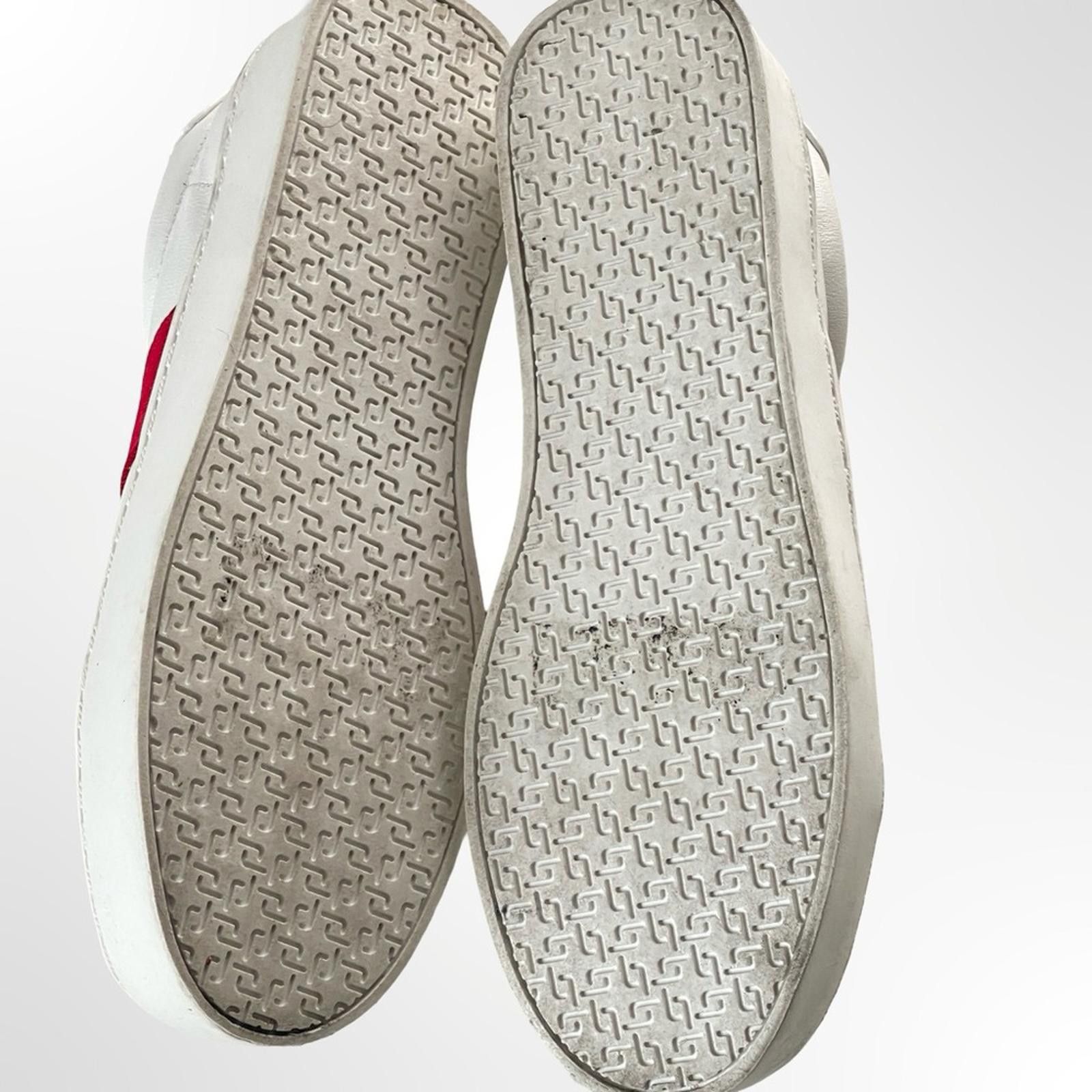 Forever 21 Forever 21 White Sneakers with Red Stripe in size 6 Size US 6 / IT 36 - 4 Thumbnail