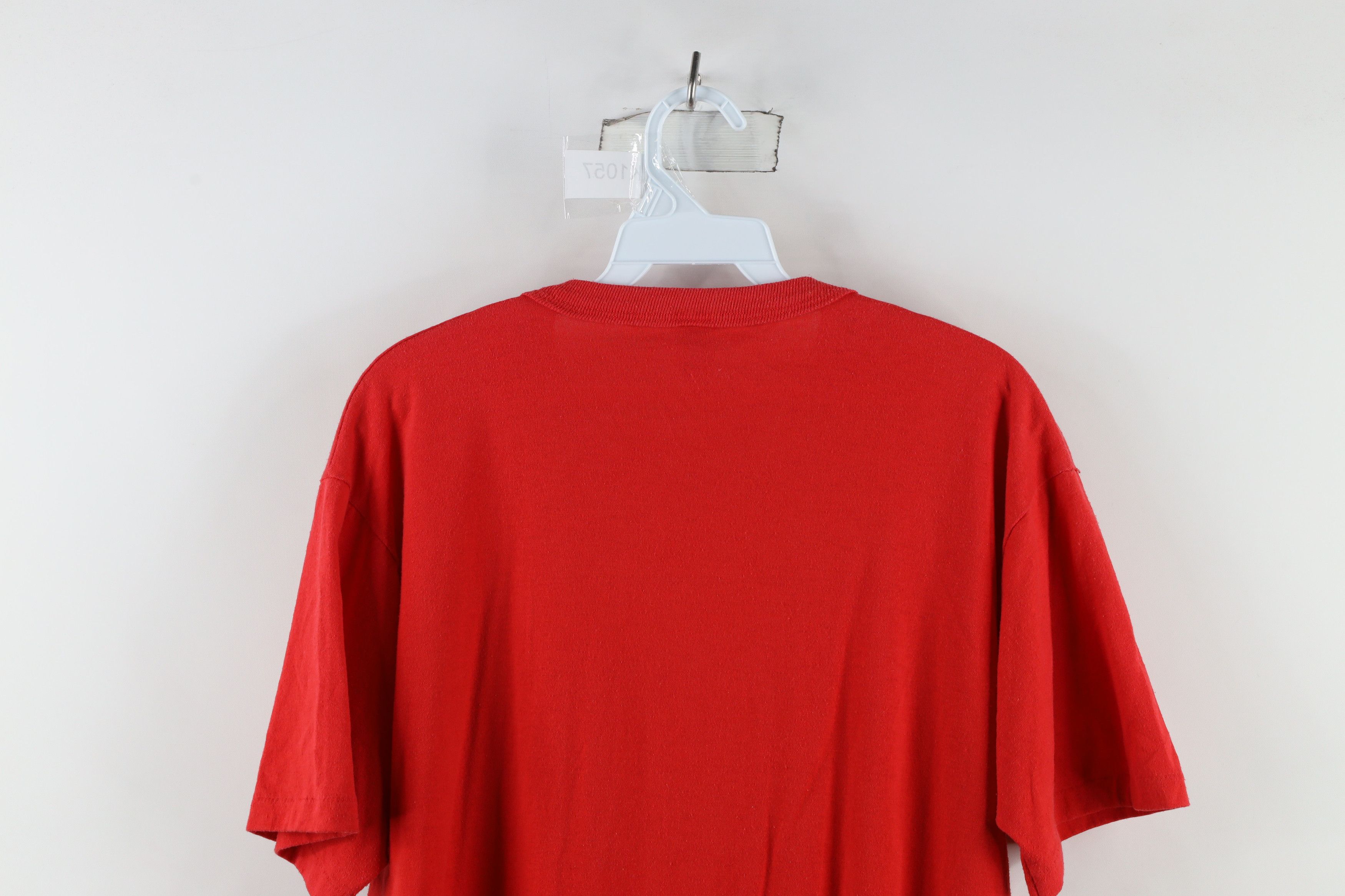 Russell Athletic × Vintage Vintage 90s Russell Athletic Short Sleeve T-Shirt Red USA Size US L / EU 52-54 / 3 - 7 Thumbnail