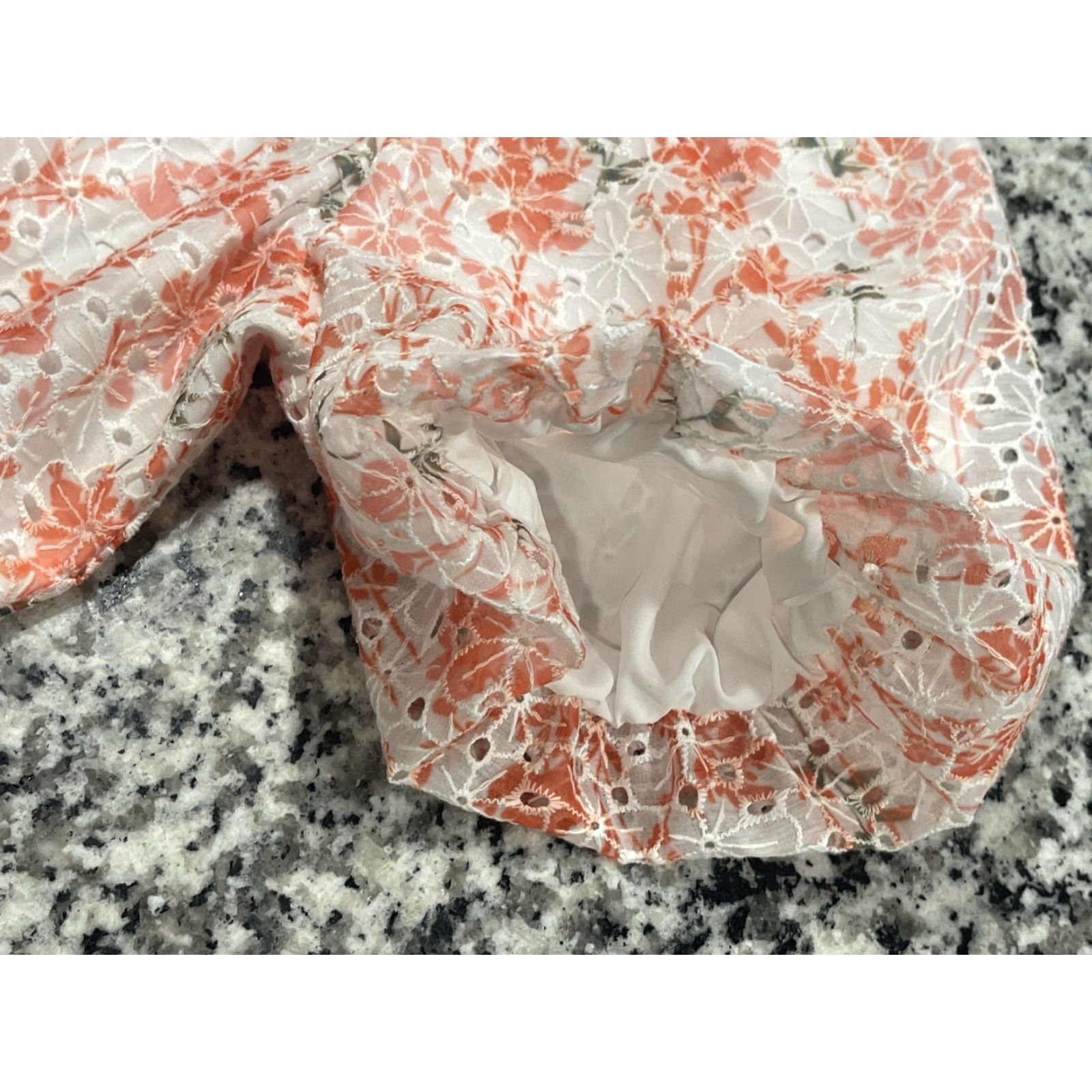 Vintage Adelyn Rae Addison Floral Dress Women's Small White/Pink NWT Size S / US 4 / IT 40 - 3 Thumbnail
