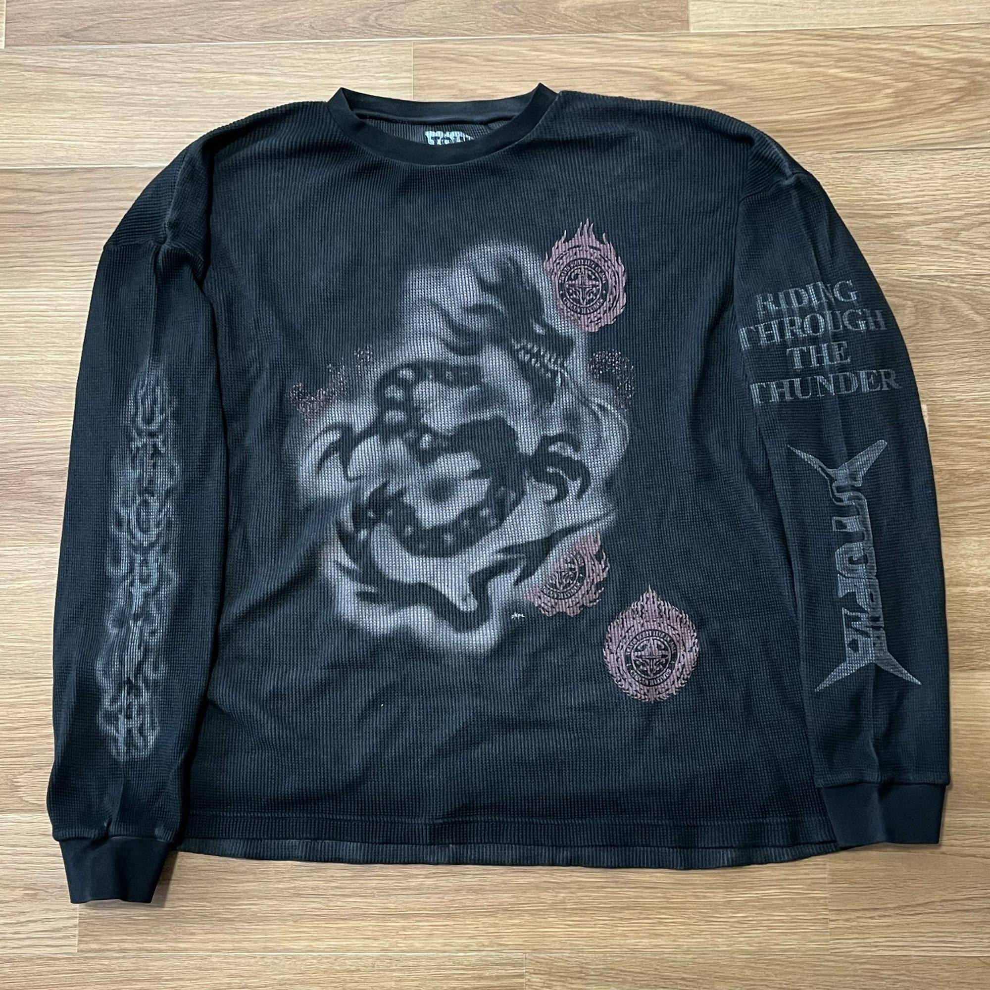 Travis Scott DELRESTO THERMAL LONG SLEEVE M Size US M / EU 48-50 / 2 - 2 Thumbnail