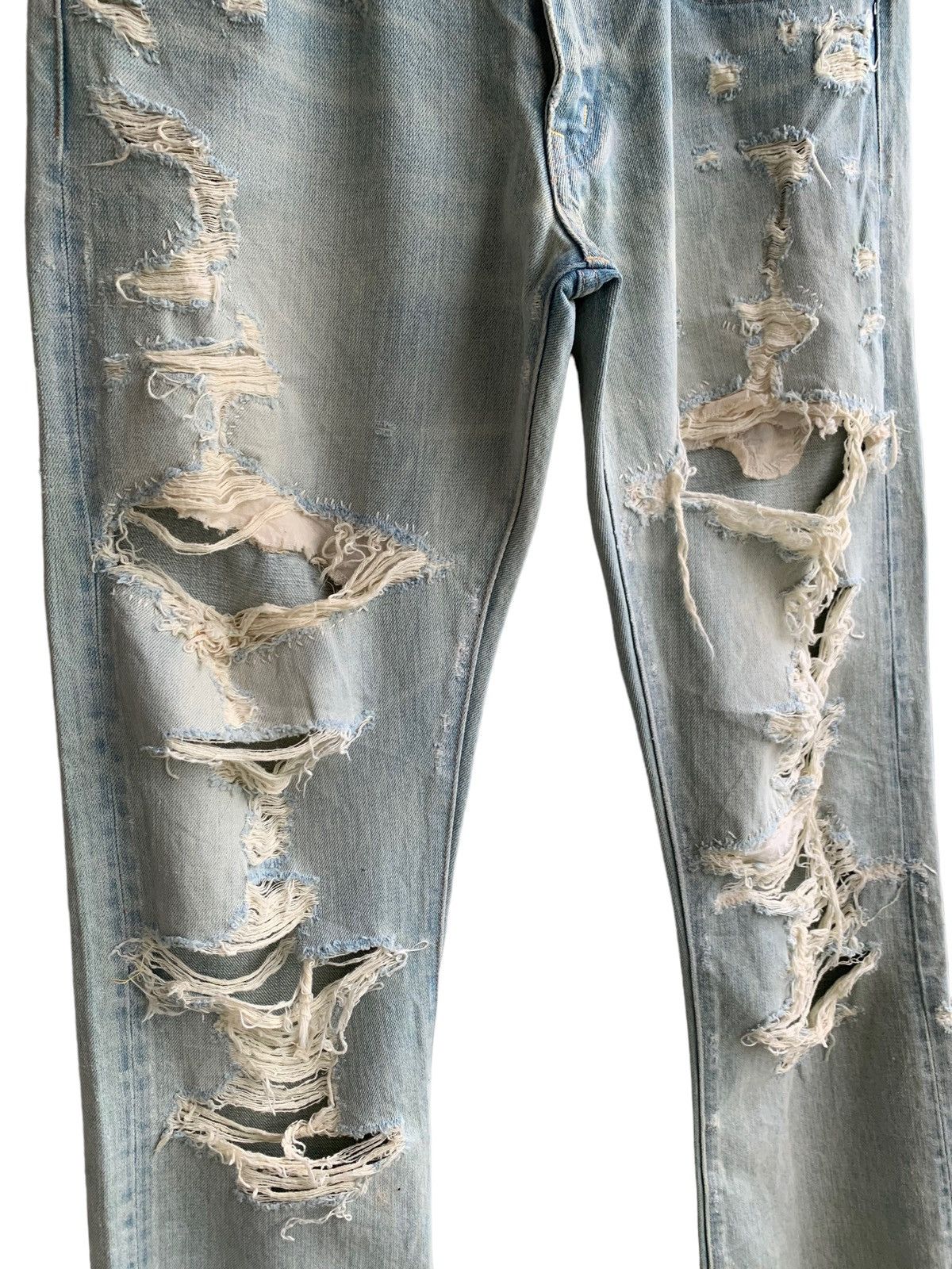 Hope 🔥⚡️Vintage Japanese Brand Distressed RNA Jeans Size US 31 - 4 Thumbnail