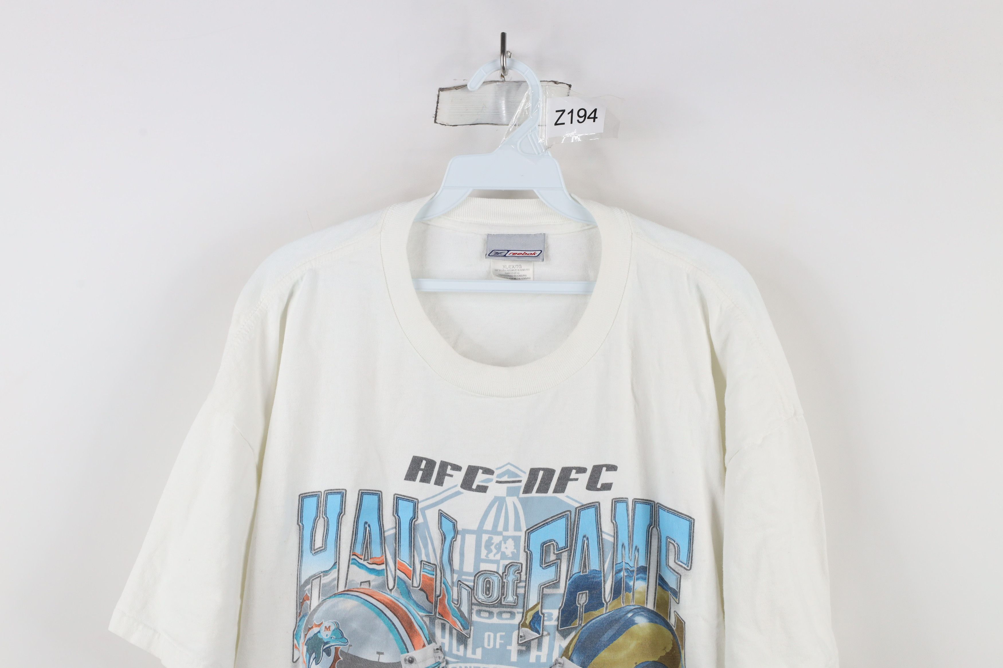 Reebok × Vintage Vintage Y2K Reebok Game Miami Dolphins St Louis Rams T-Shirt Size US XL / EU 56 / 4 - 2 Thumbnail