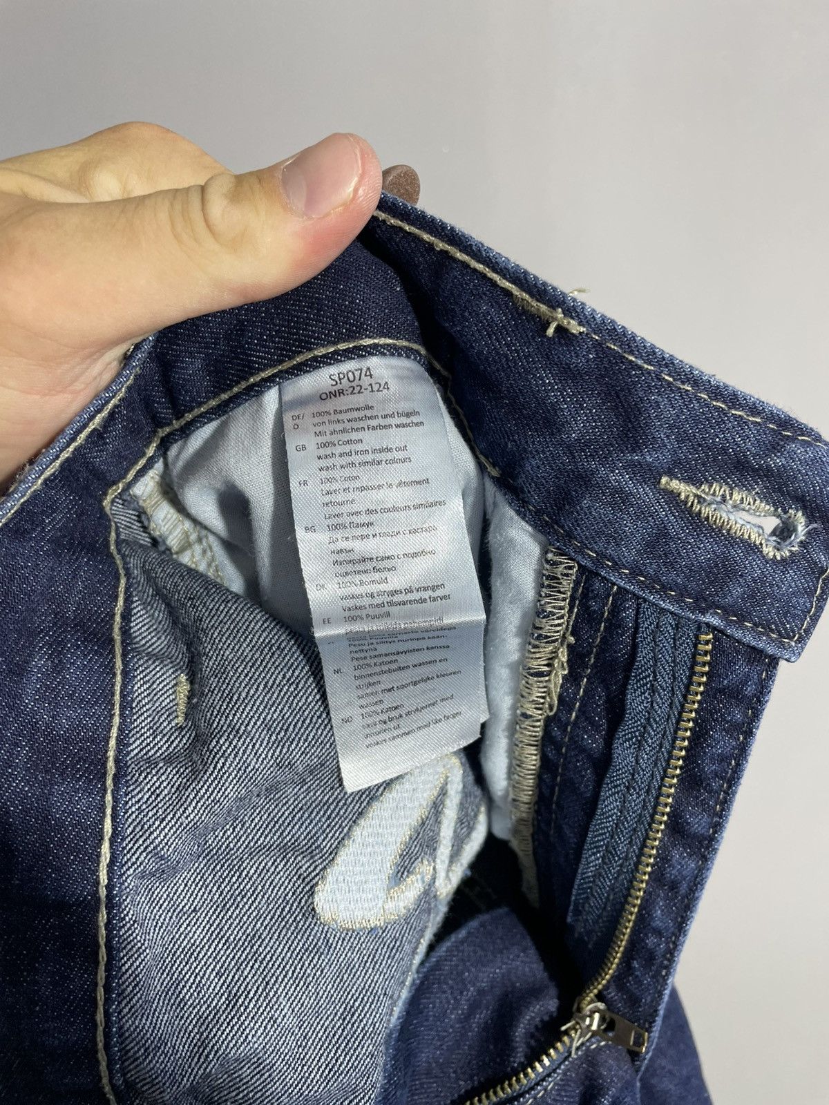 Southpole Y2K Southpole Big Logo navy blue denim pants size 30 Size US 30 / EU 46 - 11 Thumbnail
