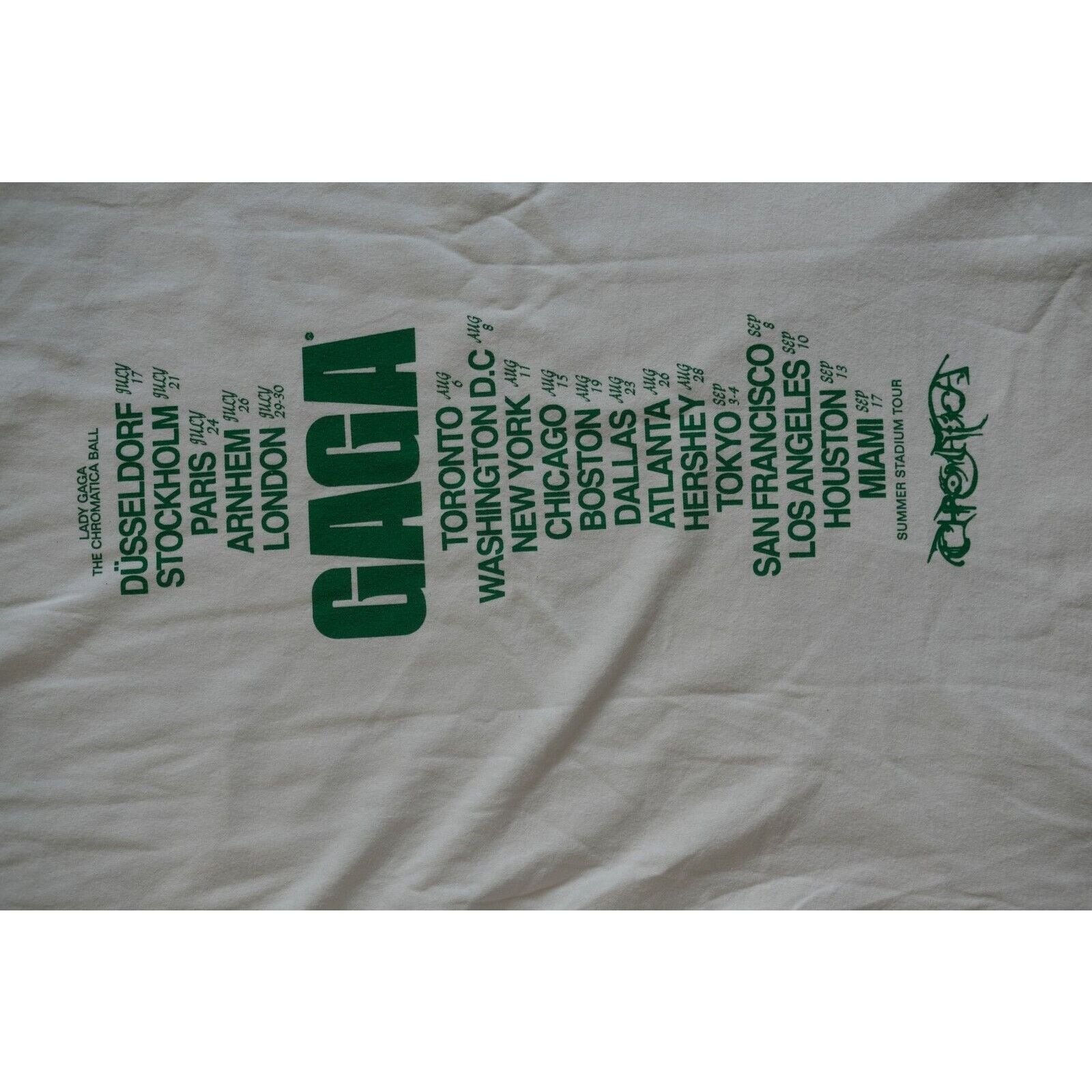 Other Vintage 2020 Lady Gaga The Chromatica Ball Tour T-Shirt L Size US L / EU 52-54 / 3 - 8 Thumbnail