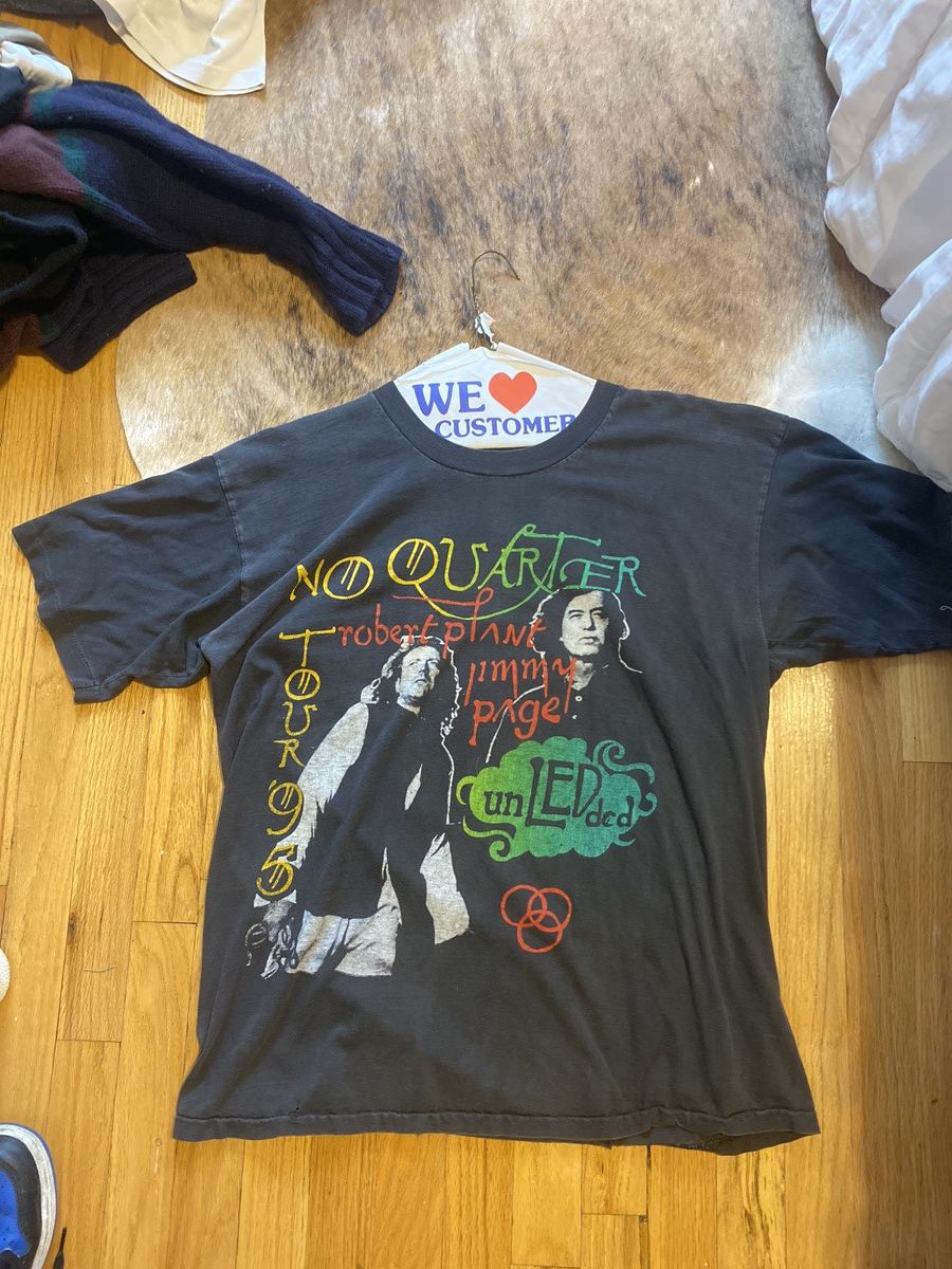 Vintage Vintage Led Zeppelin No Quarter Tee Size US XL / EU 56 / 4 - 2 Thumbnail