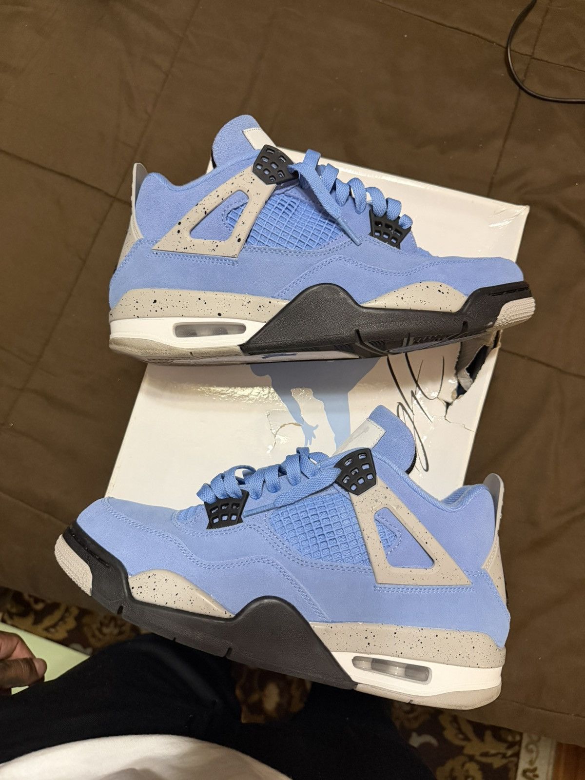 Jordan Brand University Blue Jordan 4 Size US 8 / EU 41 - 4 Thumbnail