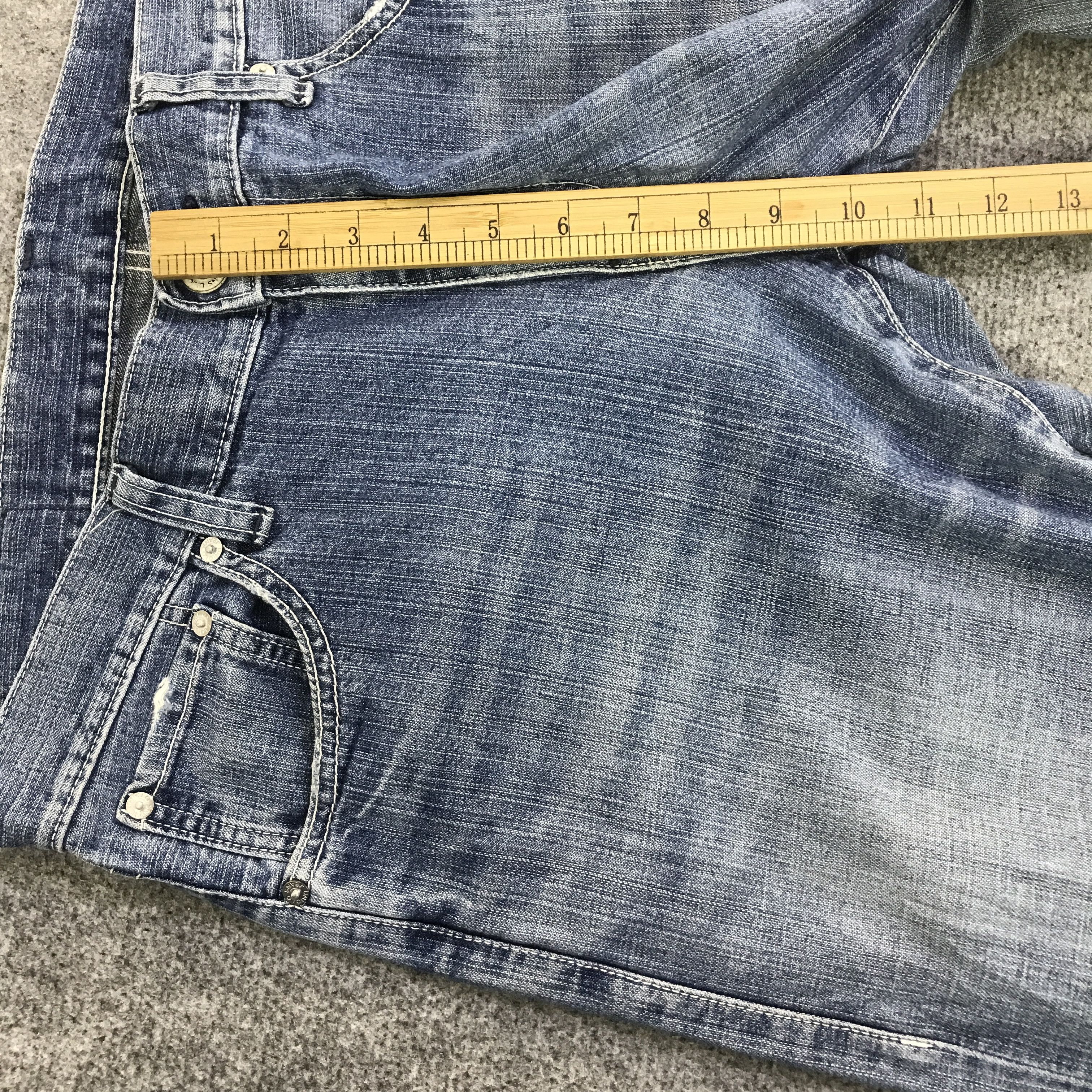 Japanese Brand FLARE JAPAN UNIQLO DENIM BOOTCUT PANTSK118B21 Size US 32 / EU 48 - 8 Thumbnail