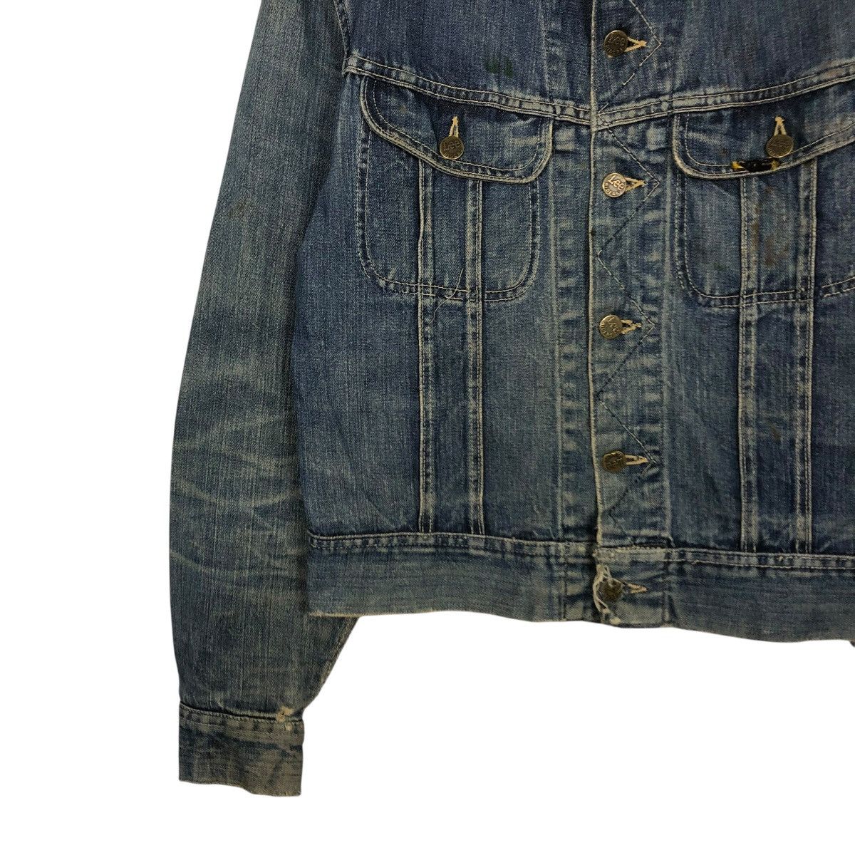 Lee 🔥TRUE VINTAGE 50’s TRUCKER DENIM JACKET LEE RIDERS Size US M / EU 48-50 / 2 - 6 Thumbnail