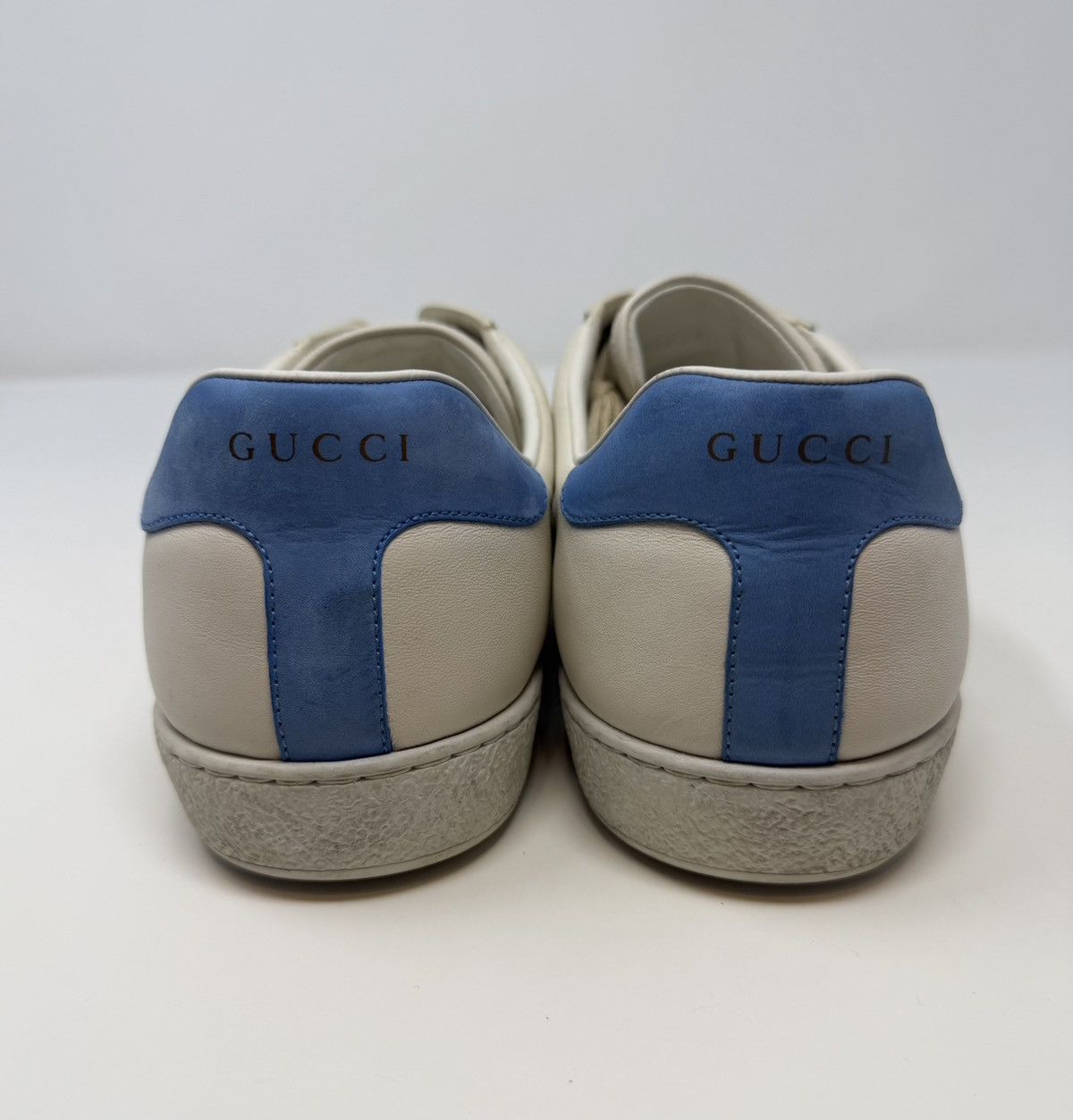 Gucci Gucci Ace Interlocking G Sneaker White Leather Size US 10 / EU 43 - 5 Thumbnail