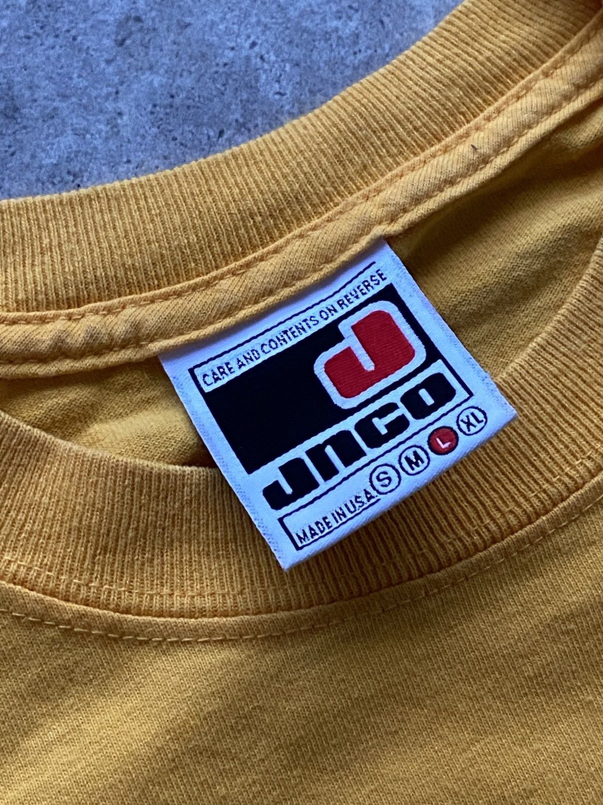 JNCO × Vintage 90’s Jnco Trashed Flamehead Tee Vintage Size US L / EU 52-54 / 3 - 10 Thumbnail