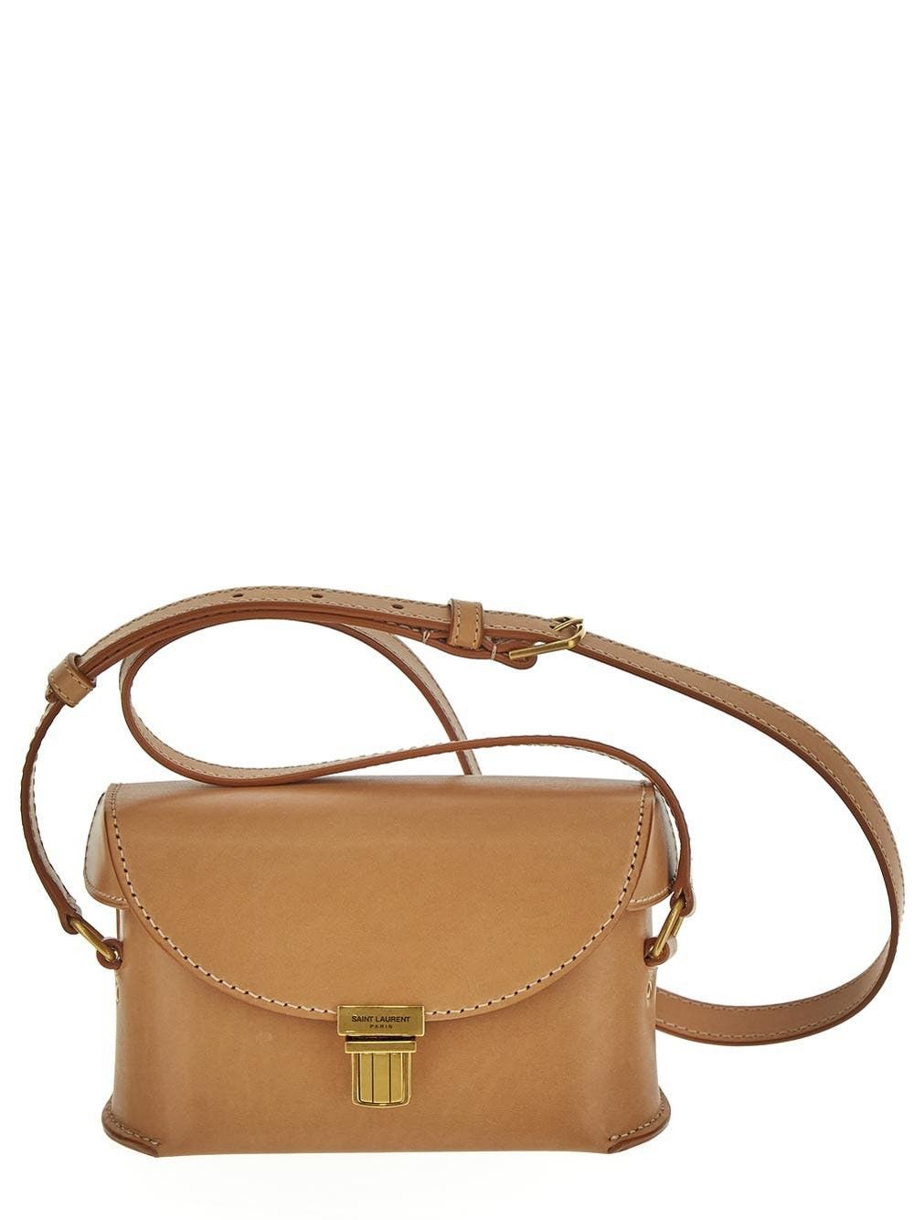 o1bcso1str1225 Size: OS/Tuc Medium Box Bag in Brown