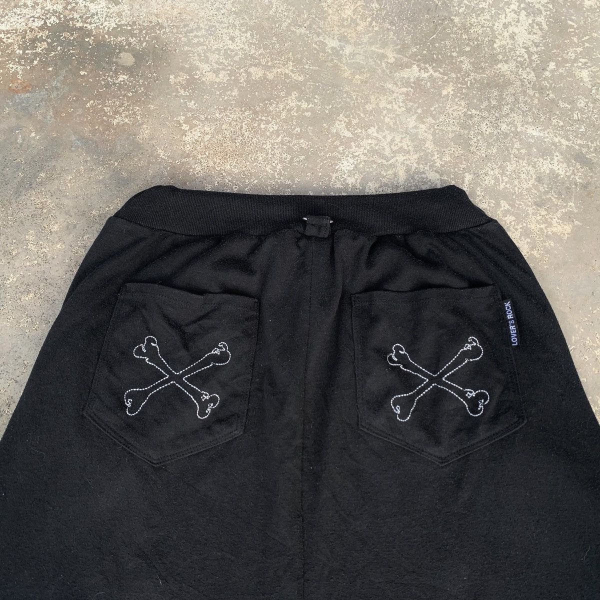 Japanese Brand Super Lovers Rock Skull Jogger Pant Size US 29 - 4 Thumbnail