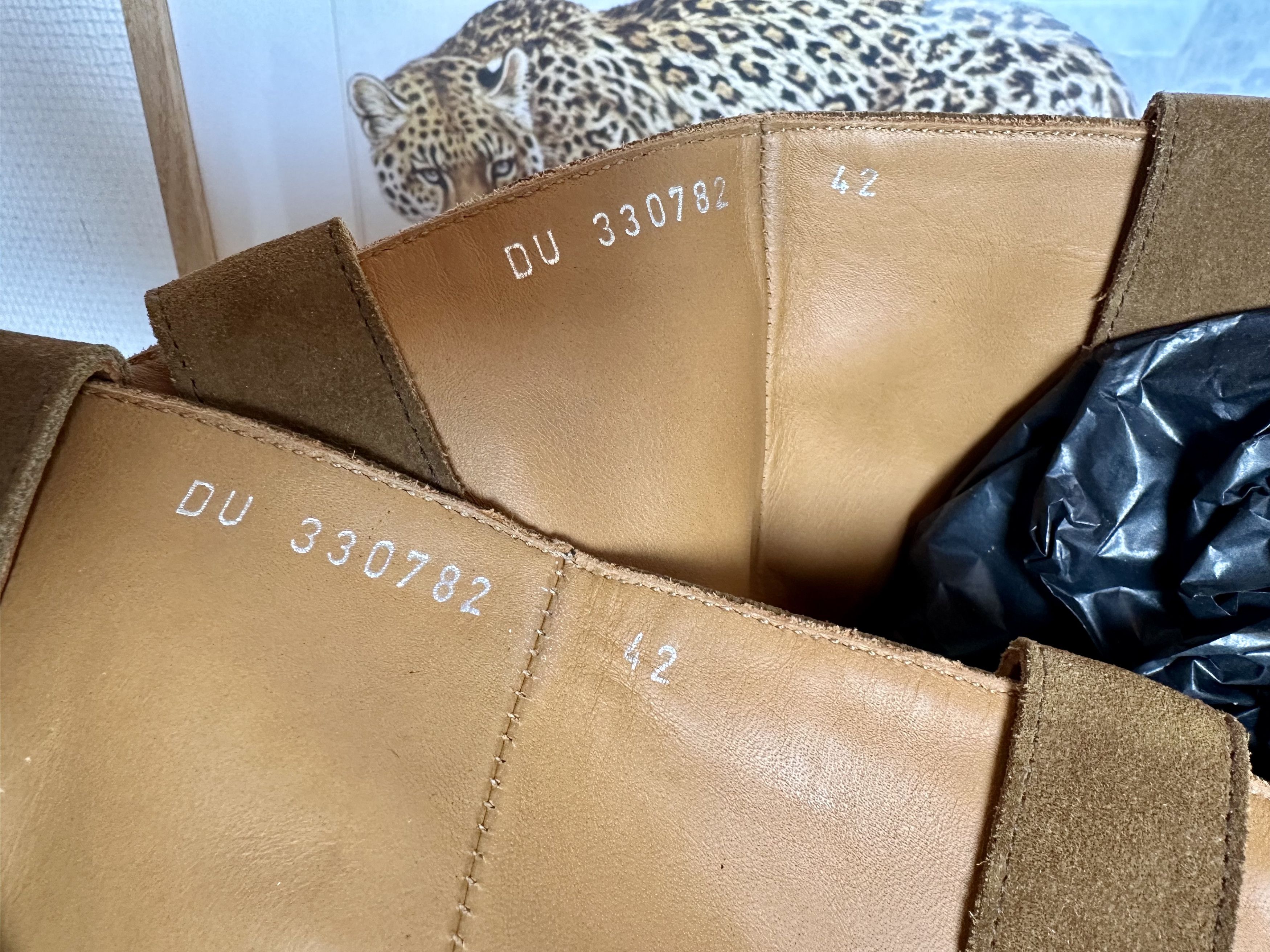 Hedi Slimane × Saint Laurent Paris AW13 OCHRE COWBOY WYATT ROCK BOOTS Size US 9 / EU 42 - 7 Thumbnail