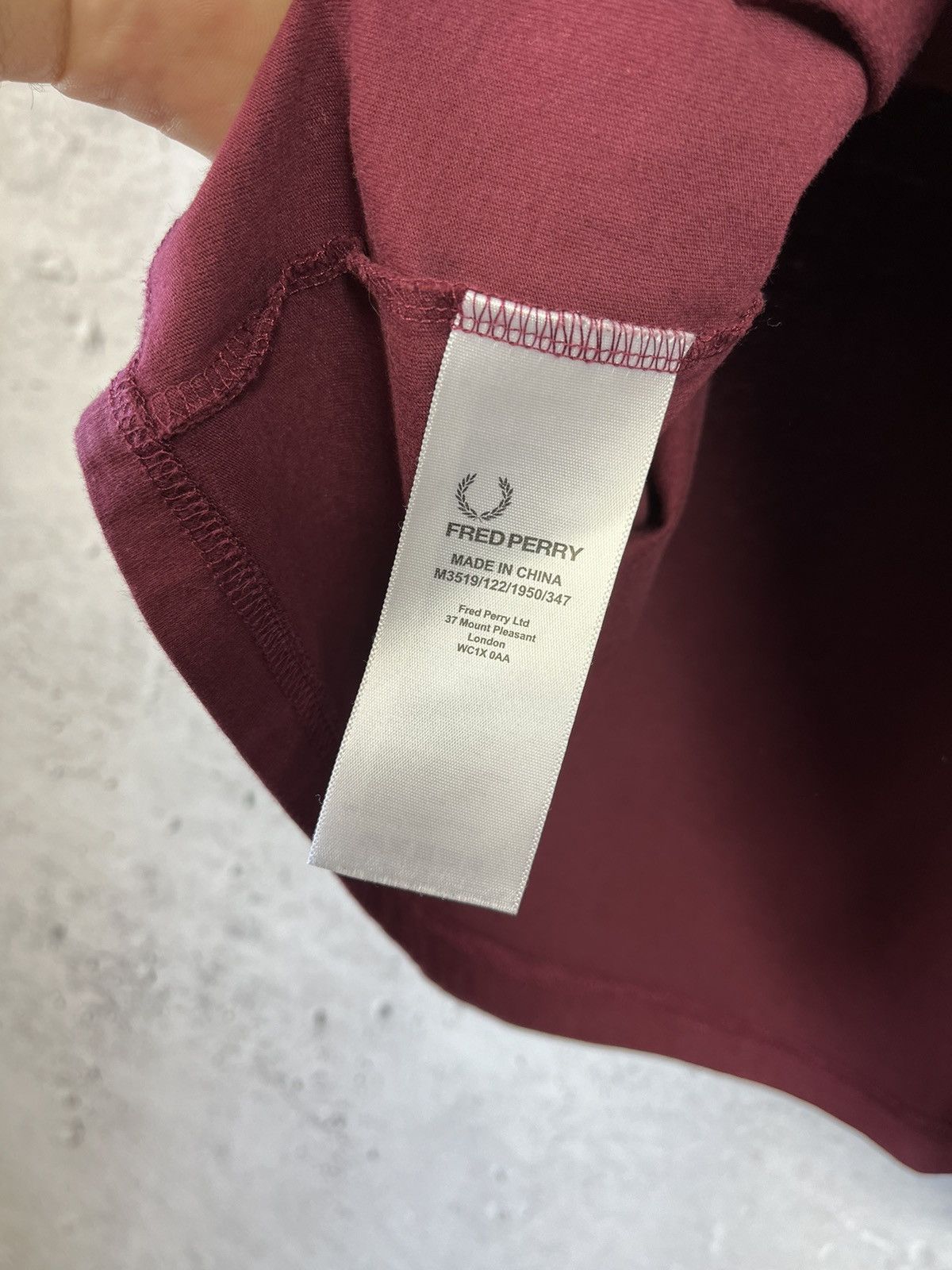 Designer × Fred Perry × Vintage Fred Perry - basic logoringer t-shirt J Size US XL / EU 56 / 4 - 4 Thumbnail
