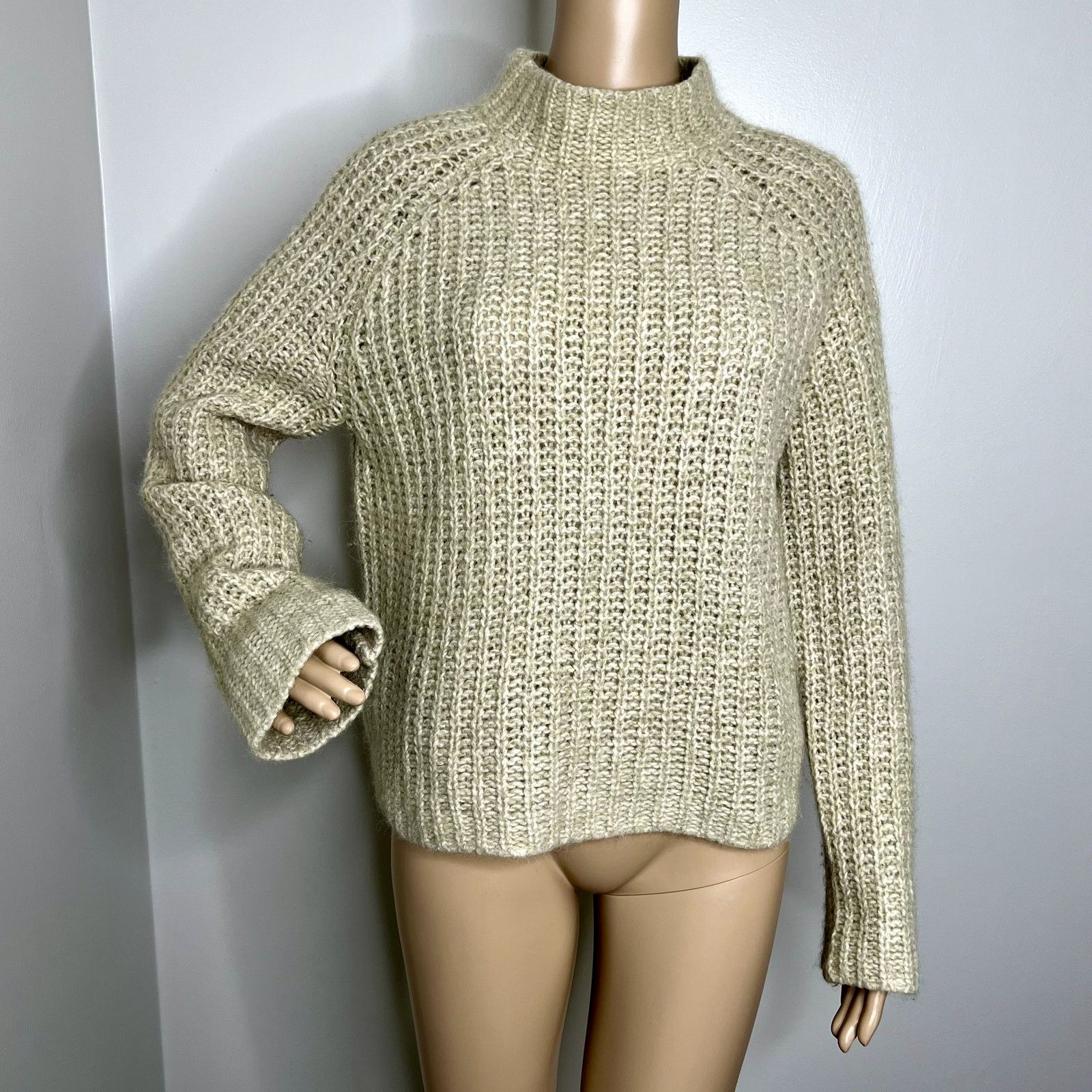 Vince Vince Alpaca Wool Mohair Knit Pullover Sweater Size L / US 10 / IT 46 - 8 Thumbnail