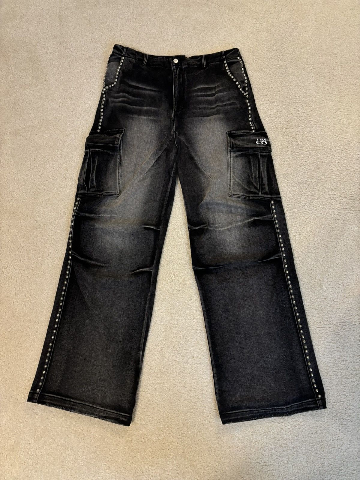 HMDD Happy Memories Don’t Die HMDD Studded Colossal Jeans Size US 36 / EU 52 - 1 Thumbnail