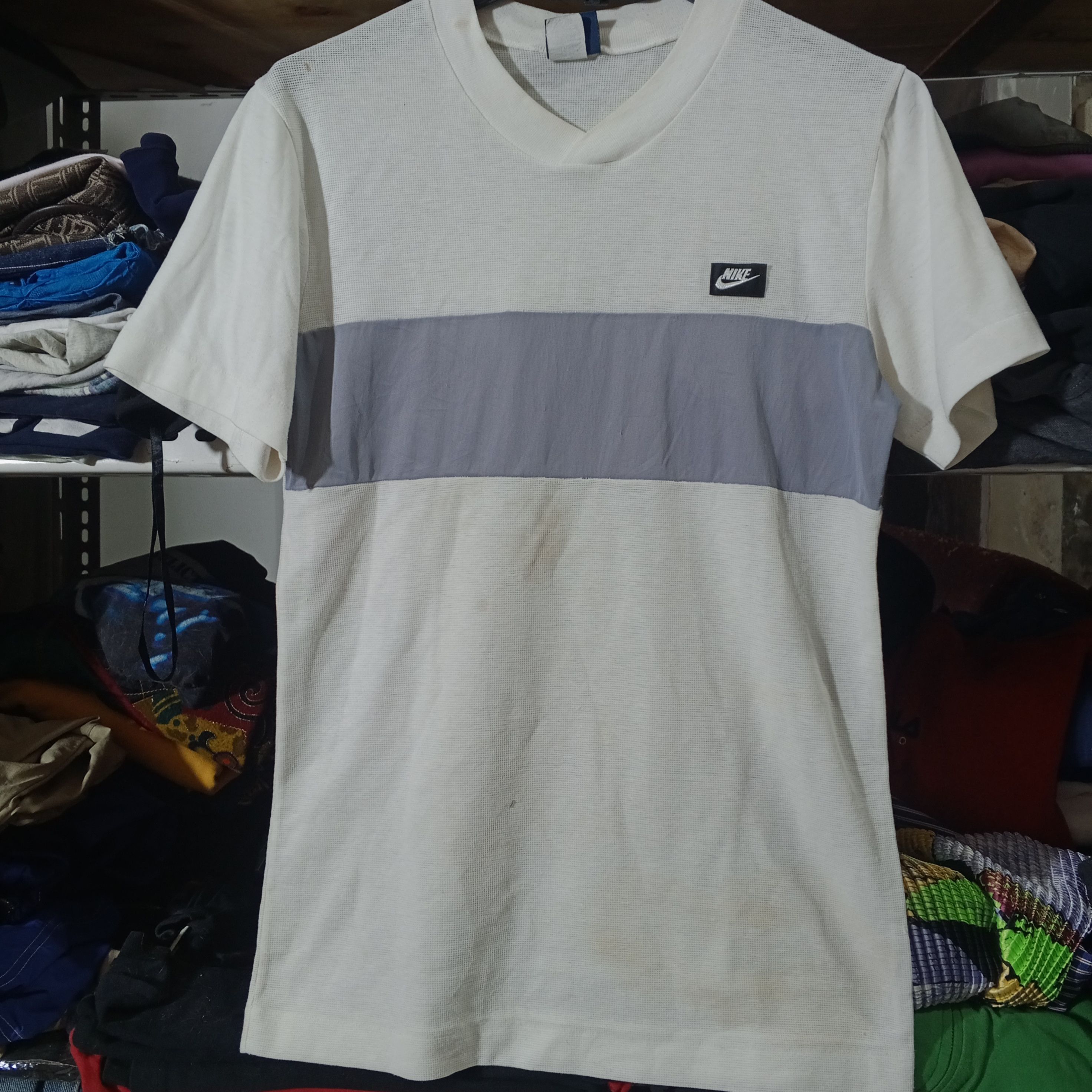 Nike Vintage Nike Blue Tag Nike Swoosh Size US S / EU 44-46 / 1 - 1 Thumbnail