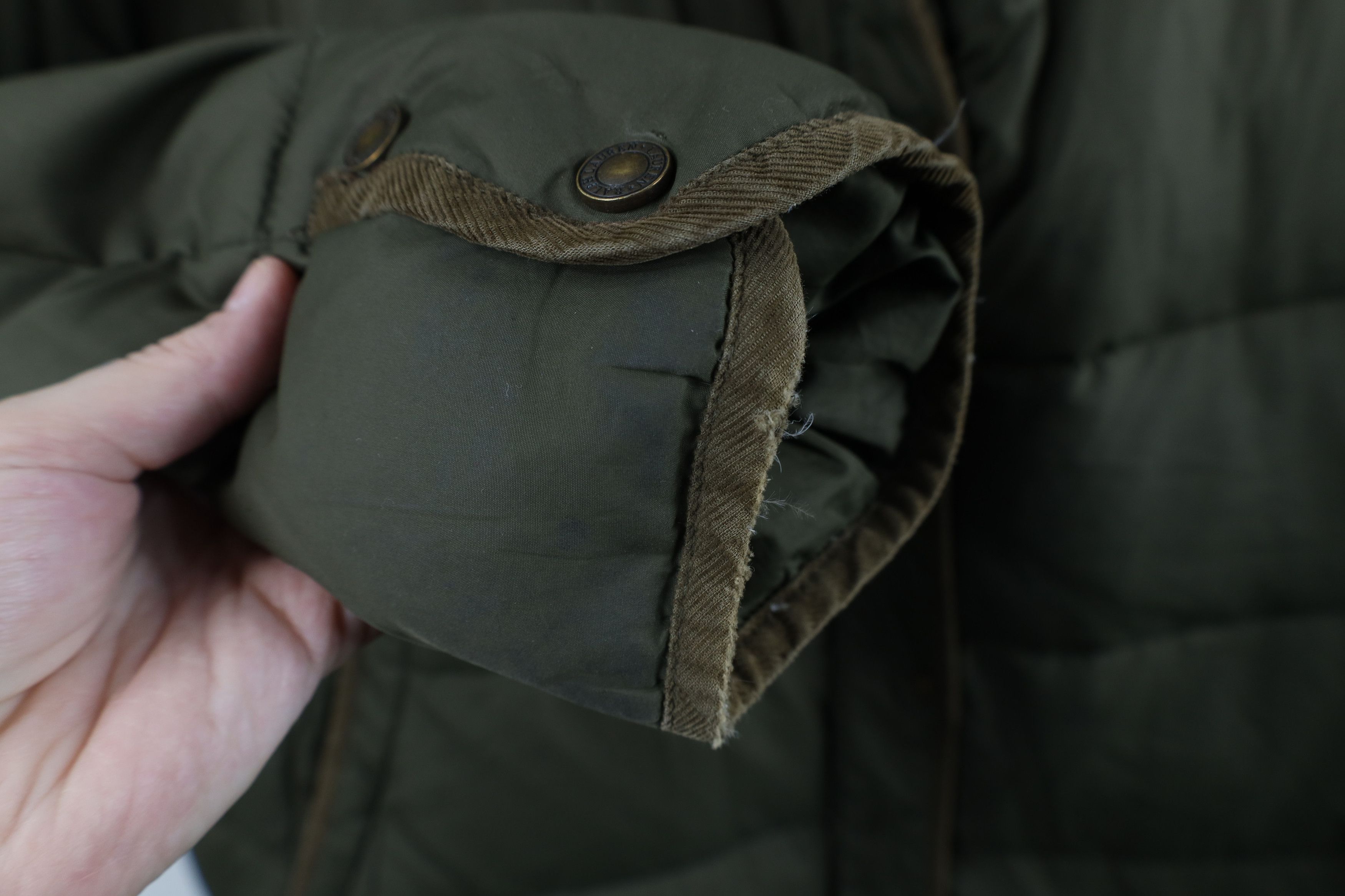 Ralph Lauren Vintage Ralph Lauren Duck Down Hooded Puffer Jacket Green Size 3XL / US 20-22 - 8 Thumbnail
