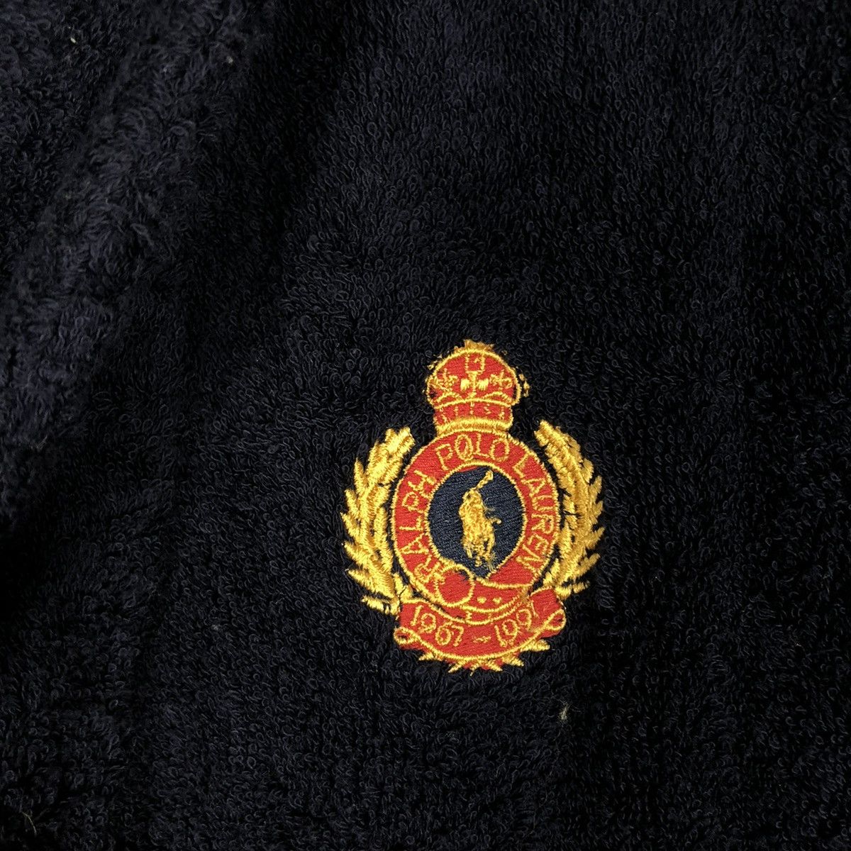 Japanese Brand 🔥VINTAGE RALPH LAUREN LONG BATHROBE BIG LOGO Size US M / EU 48-50 / 2 - 16 Thumbnail