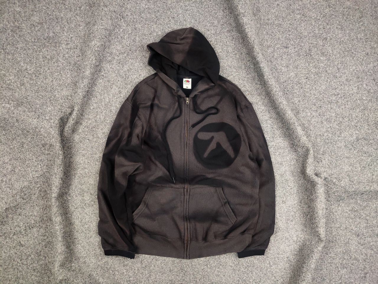 Vintage Sun Faded Zip Hoodie | Grailed