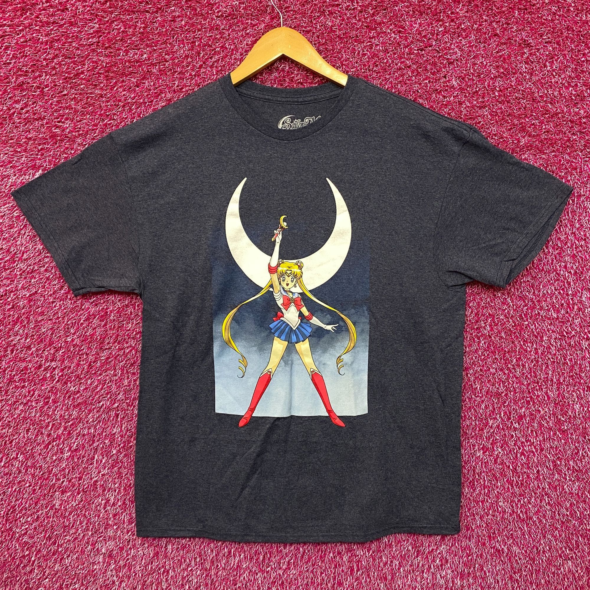 Other Sailor Moon Crescent Moon Wand Pretty Guardian Anime Tee L Size US L / EU 52-54 / 3 - 1 Thumbnail