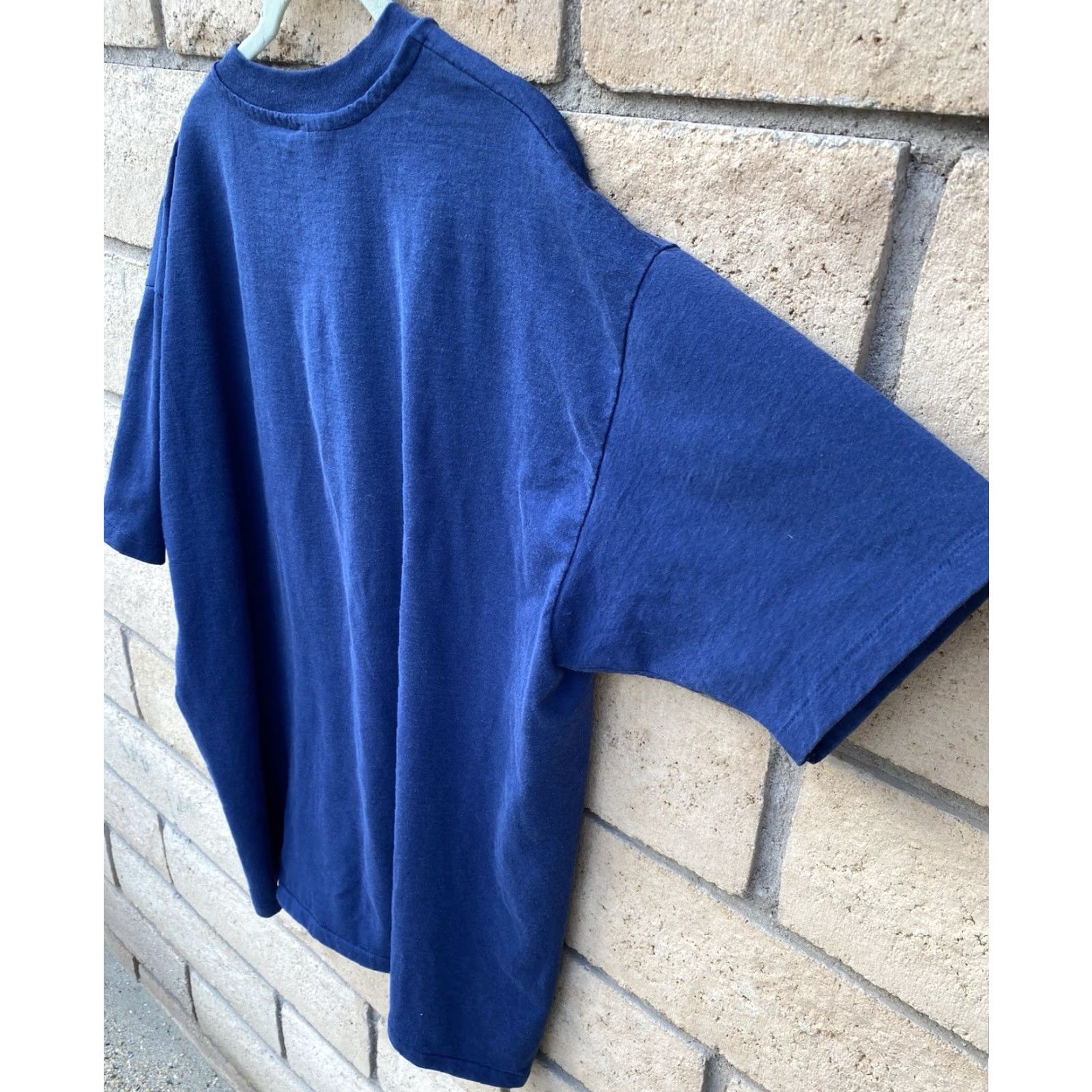 Hanes VINTAGE Stockton Asparagus Festival T-Shirt Blue Hanes Fifty-Fifty XXL 2XL Men Graphic 90s California 1990s Short Sleeve Crew Neck Shirt Mens Size US XXL / EU 58 / 5 - 7 Thumbnail