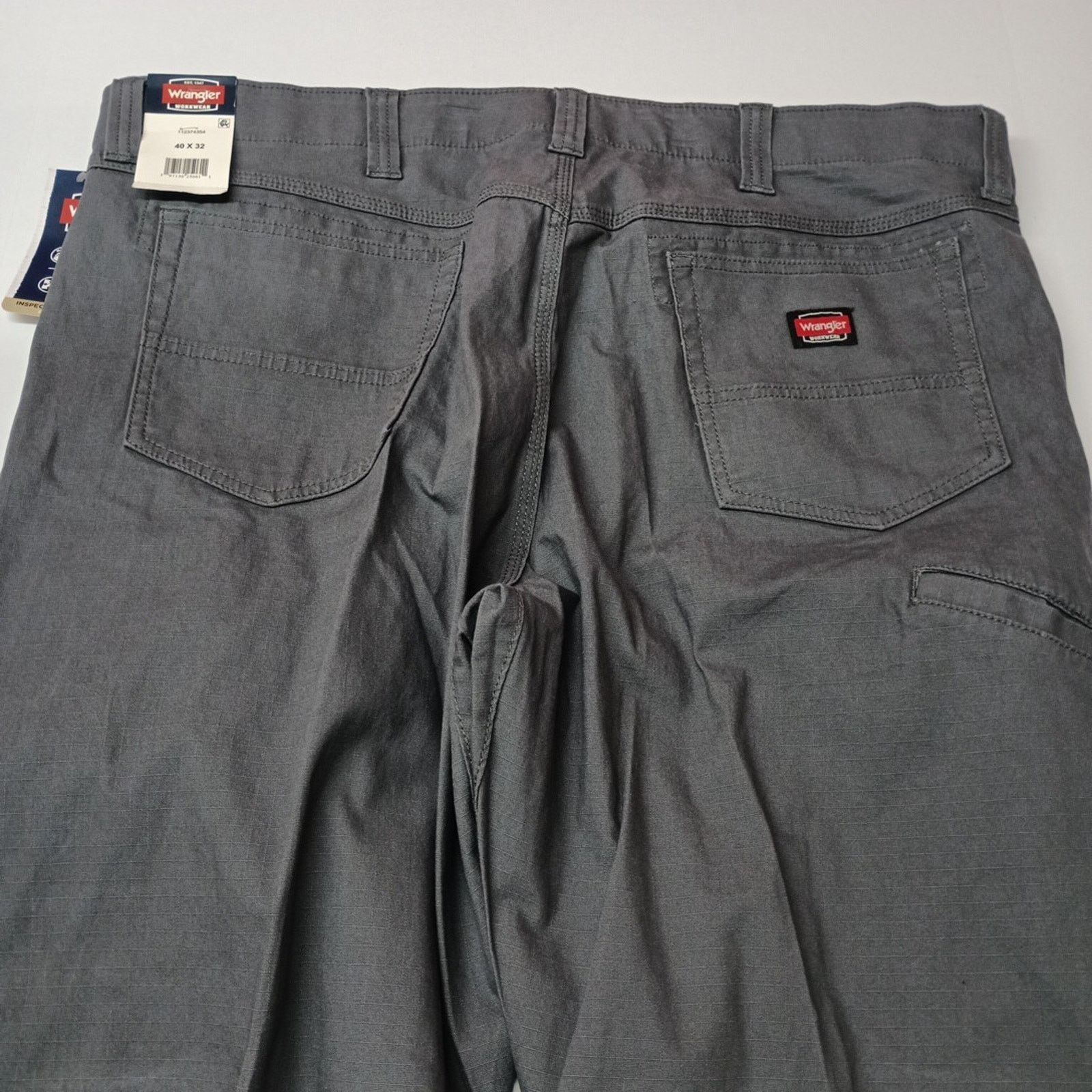 Wrangler Wrangler Inspector Ripstop Work Pants Men's 40x32 Gray Size US 40 / EU 56 - 8 Thumbnail