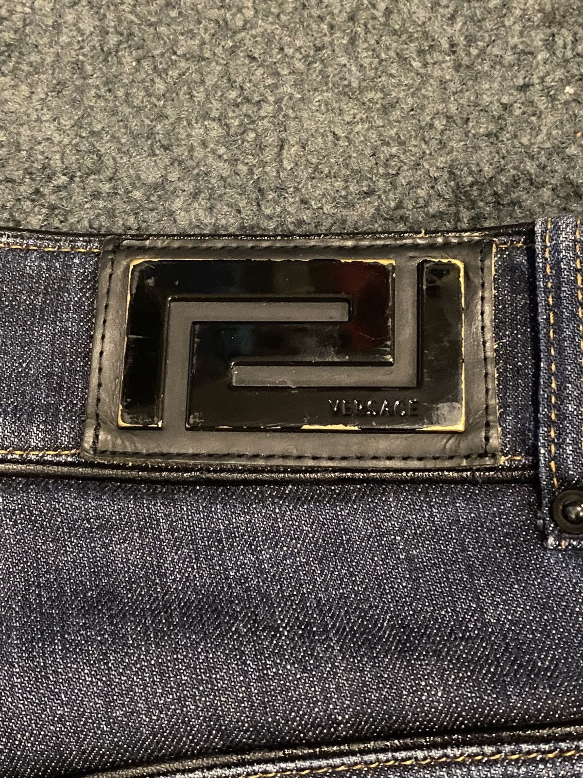 Versace × Versace Jeans Couture VINTAGE GIANNI VERSACE JEANS Size 35" - 5 Thumbnail