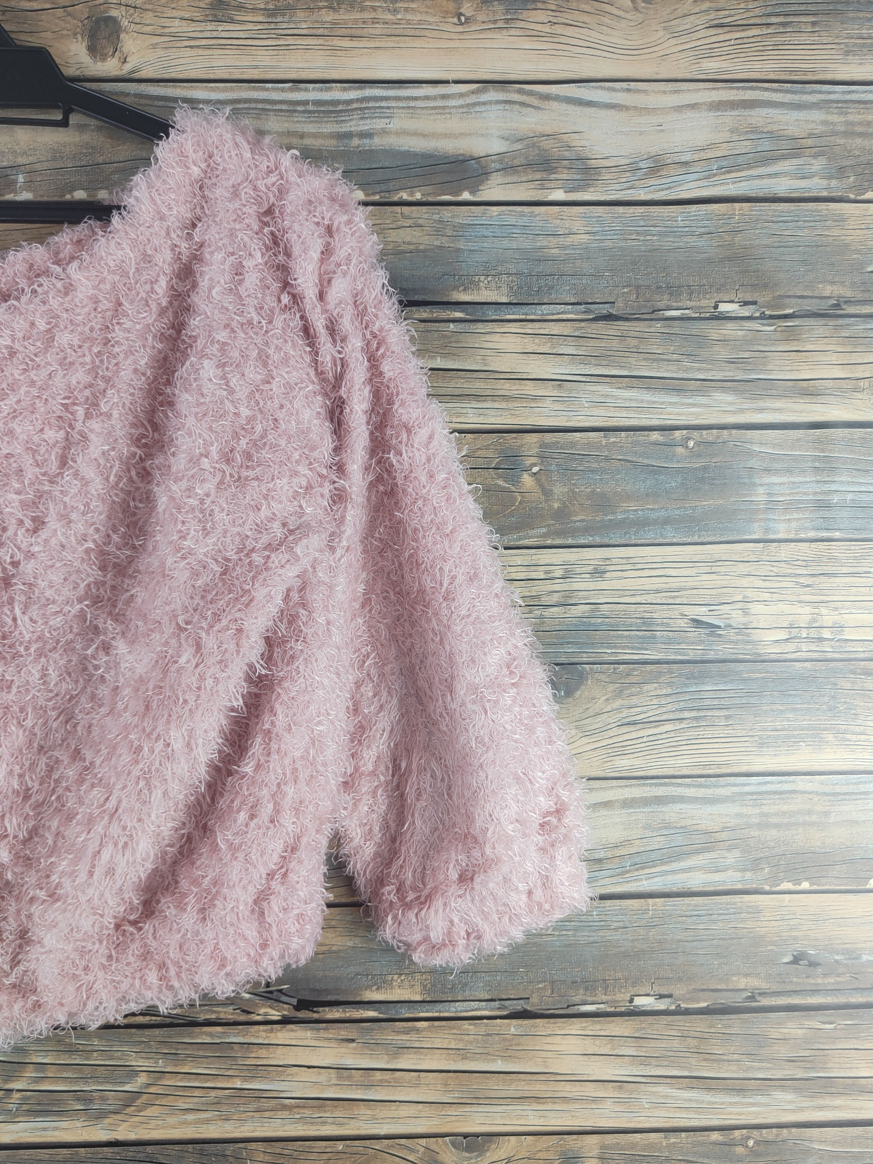 Japanese Brand DL Vis Pink Fur Mohair Knitwear #46-512 Size S / US 4 / IT 40 - 5 Thumbnail