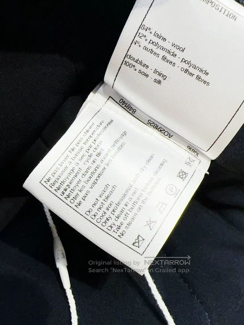 Chanel Chanel 21B autumn and winter preview dark blue diamond but Size XS / US 0-2 / IT 36-38 - 8 Thumbnail