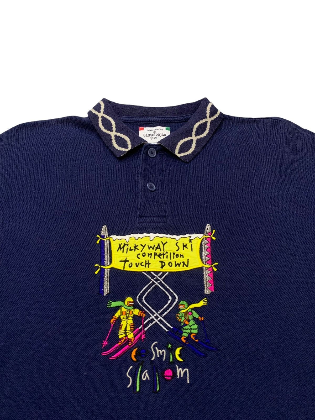 Designer × Jean Charles De Castelbajac Castelbajac Milkyway Ski Competition Touch Down Embroidered Size US M / EU 48-50 / 2 - 3 Thumbnail