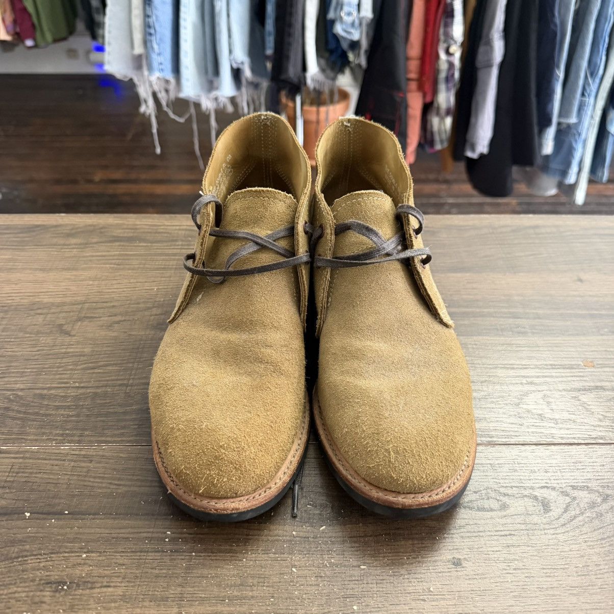 RRL Ralph Lauren RRL leather desert boots Size US 10 / EU 43 - 3 Thumbnail