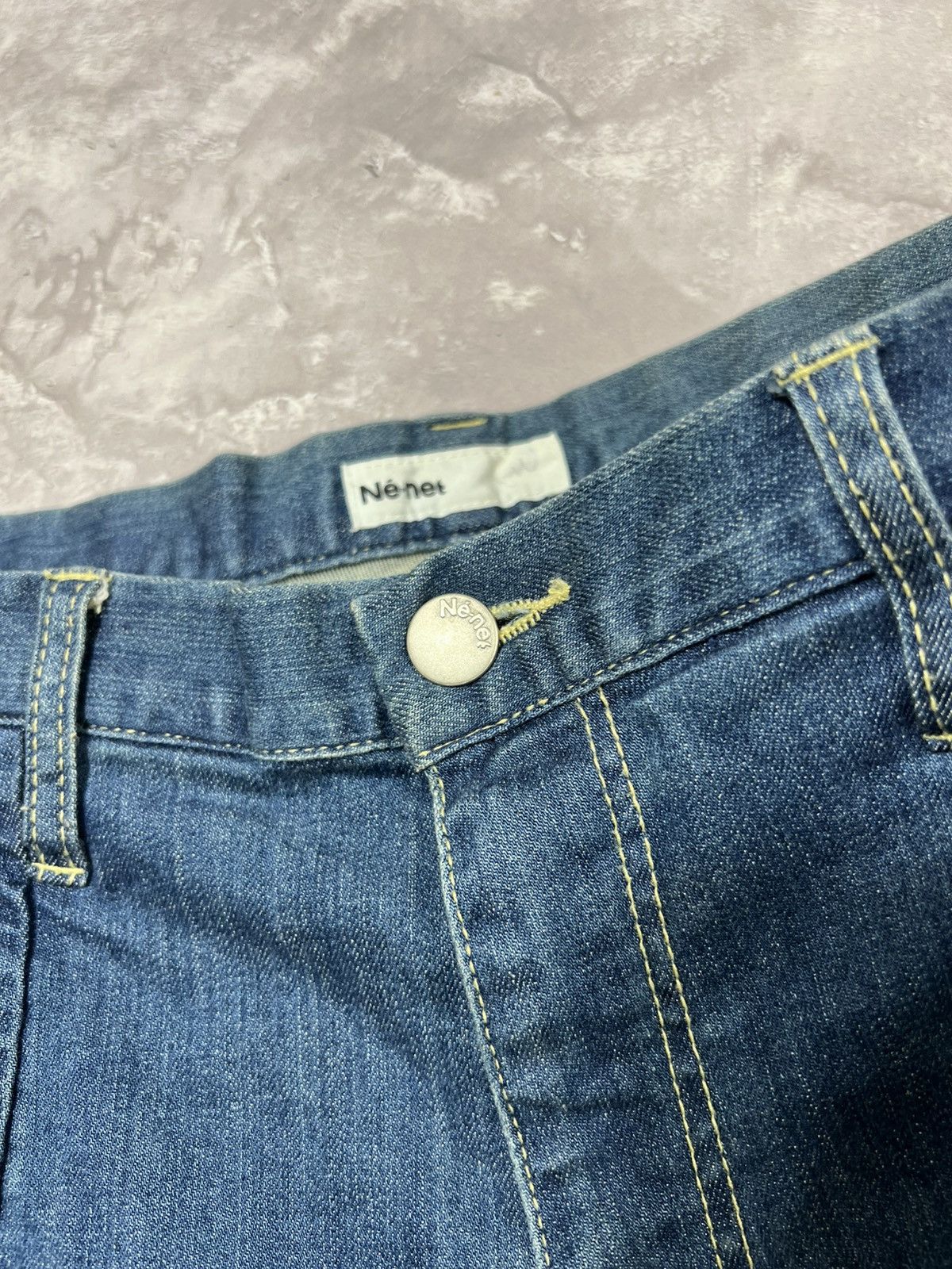 Ne-Net Vintage Ne-Net by Issey Miyake Japanese Jeans Size 30" / US 8 / IT 44 - 7 Thumbnail