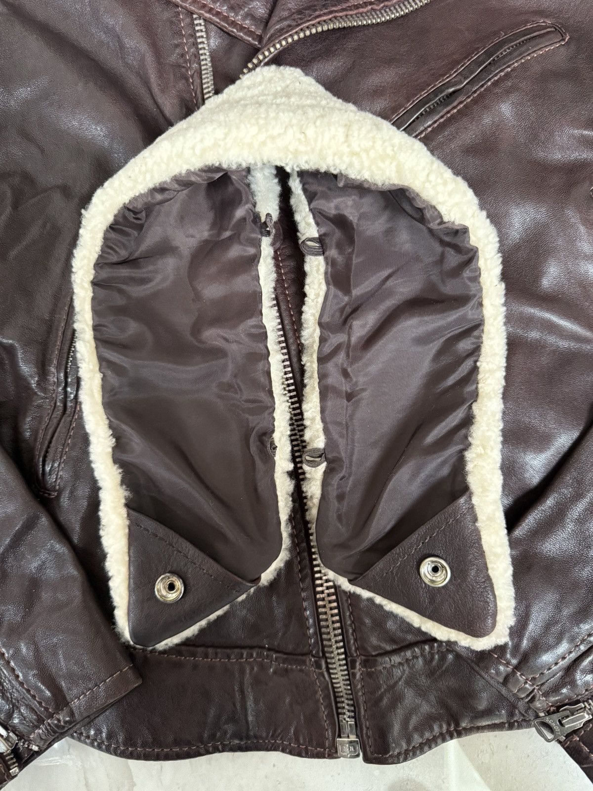 Schott Schott NYC Perfecto Leather Jacket – Deadstock – Made in USA Size M / US 6-8 / IT 42-44 - 10 Thumbnail