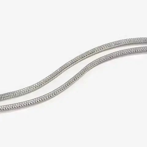 American Edition Silver Thin Chains Collar Necklace Size ONE SIZE - 3 Thumbnail