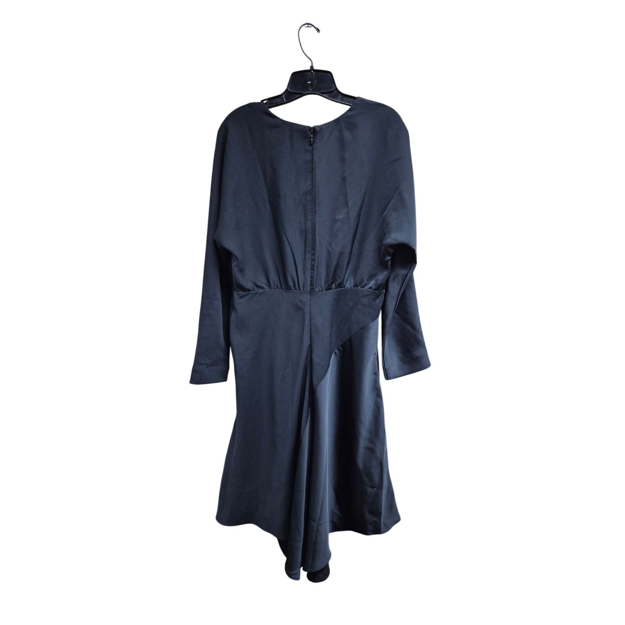 Other Cushnie Black Long Sleeve Asymmetric Midi Dress With Tags Size S / US 4 / IT 40 - 5 Thumbnail