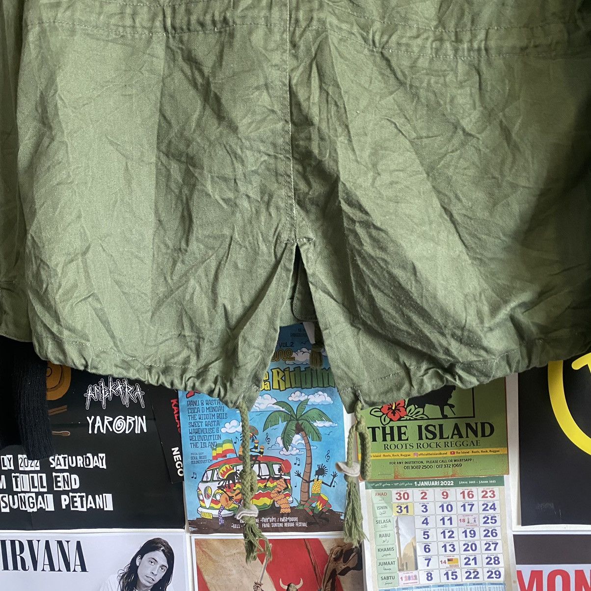 Vintage Vintage Browny Army Green Detachable Hoodie Jacket Size US S / EU 44-46 / 1 - 7 Thumbnail