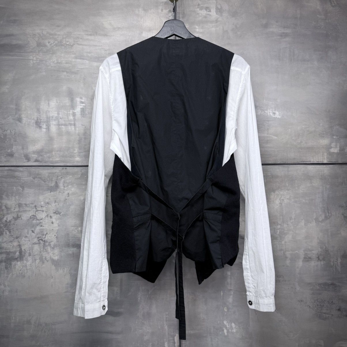 Ann Demeulemeester West with detachable sleeves L Size 50R - 3 Thumbnail