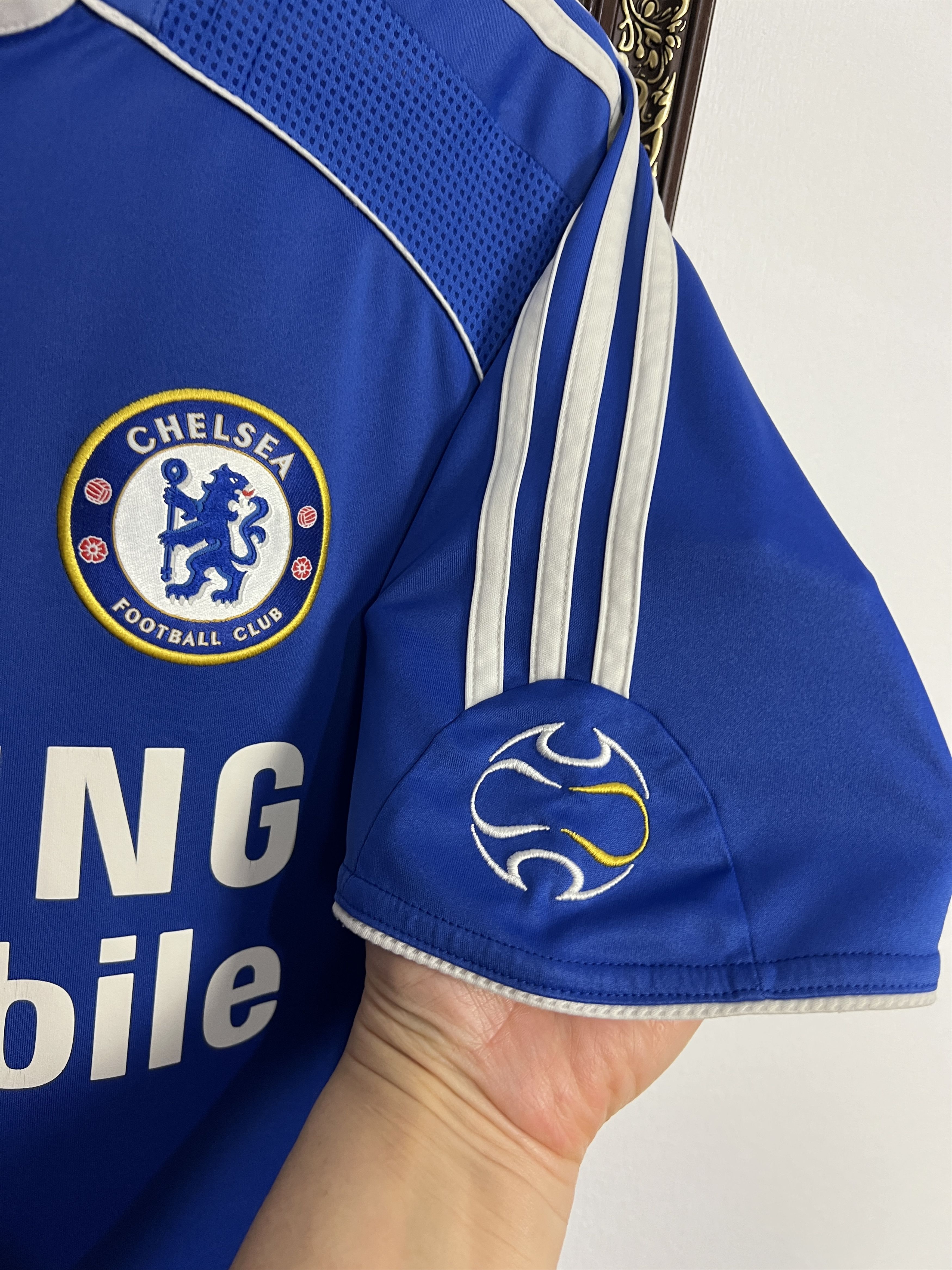 Adidas Chelsea Home football shirt 2006 Soccer Adidas Jersey Trikot Size US S / EU 44-46 / 1 - 4 Thumbnail