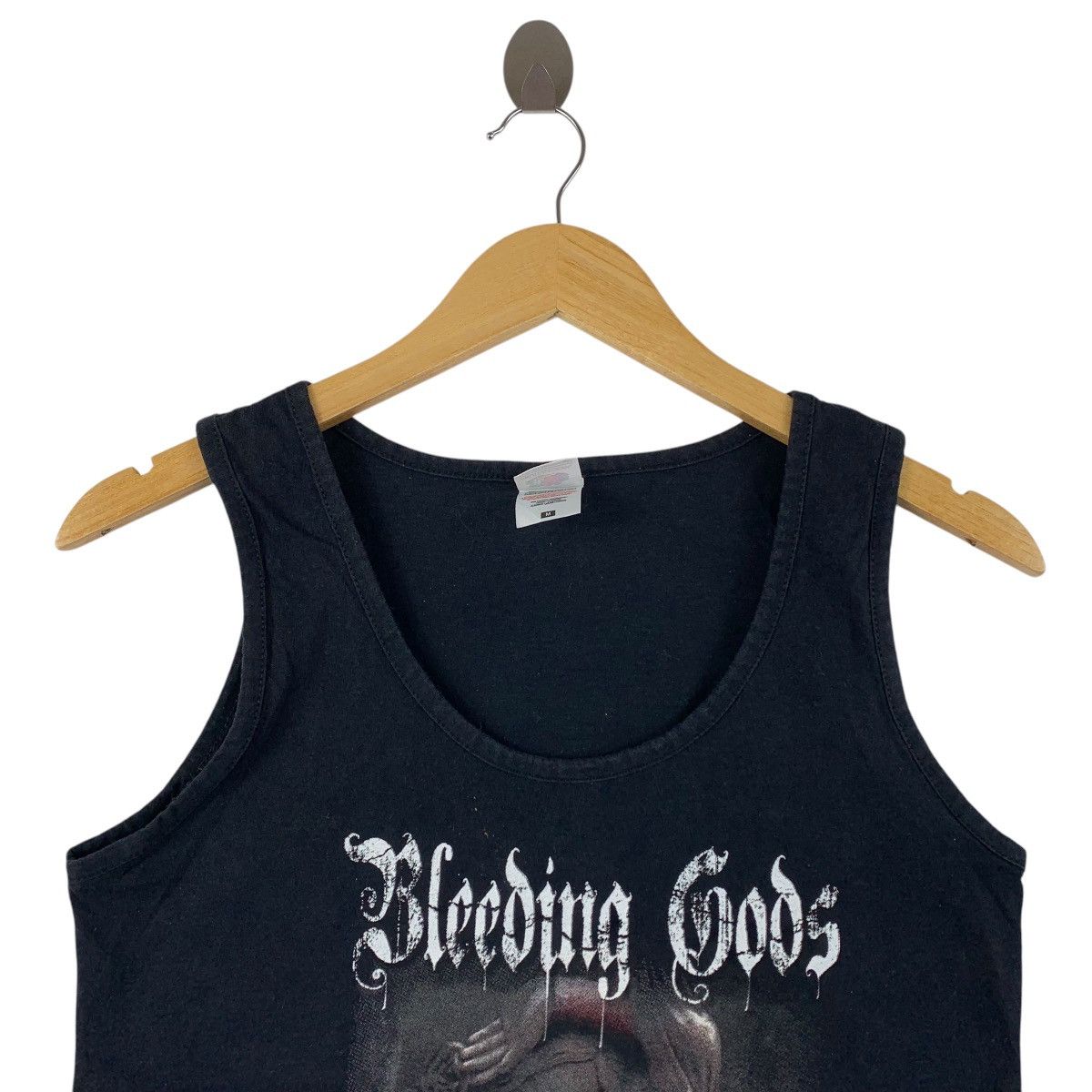 Band Tees BLEEDING GODS dutch black metal band sleeve less tank tops Size US M / EU 48-50 / 2 - 2 Thumbnail