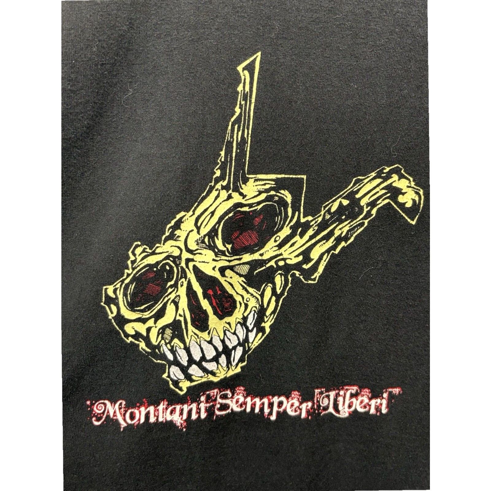 Gildan VINTAGE Gildan Byzantine Band T-Shirt Black Large Mens Cotton Tee Size US L / EU 52-54 / 3 - 4 Thumbnail
